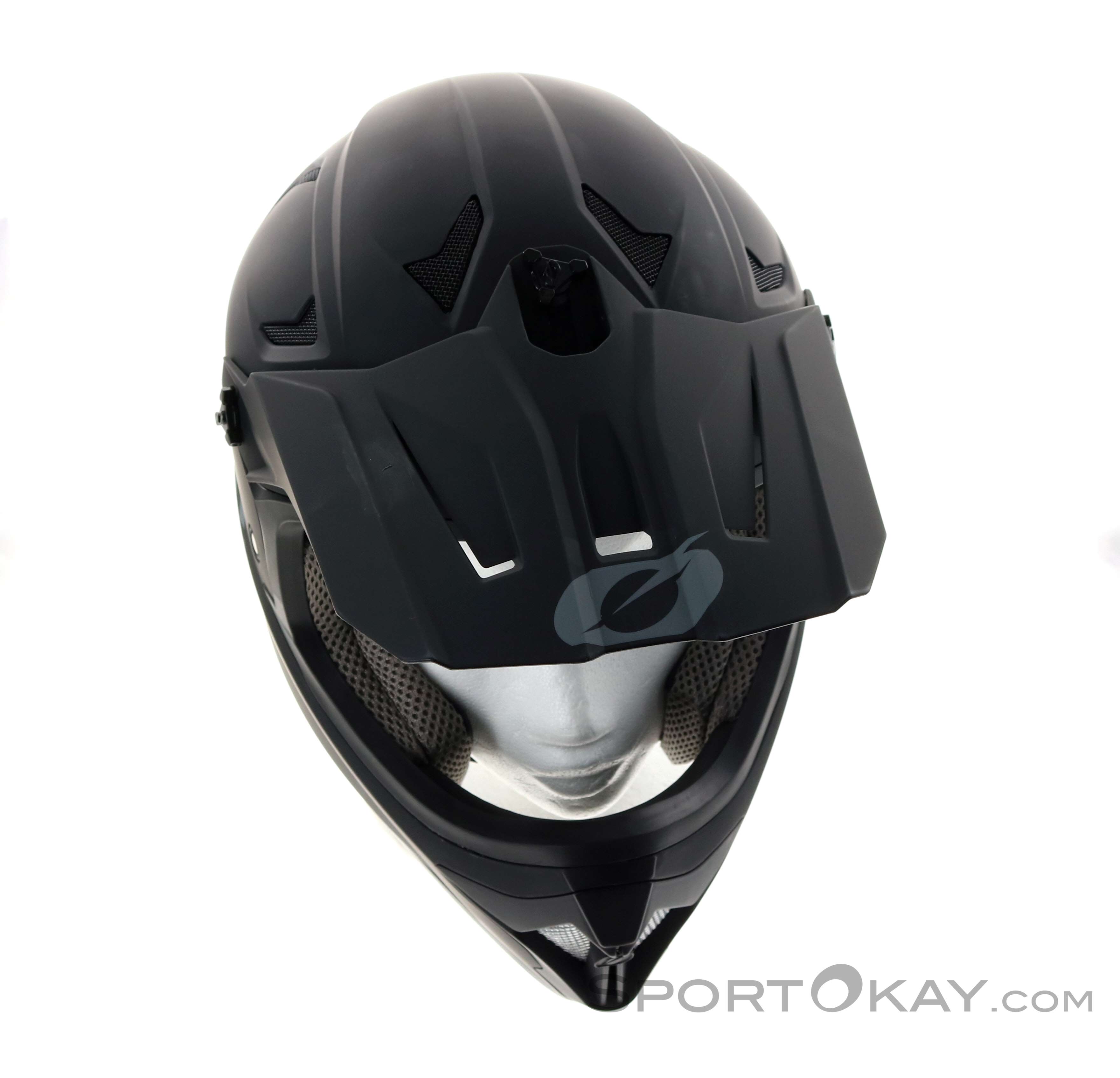 Casque VTT Intégral O'Neal Transition DH - Noir - Descente, Enduro - Taille Unique Adulte