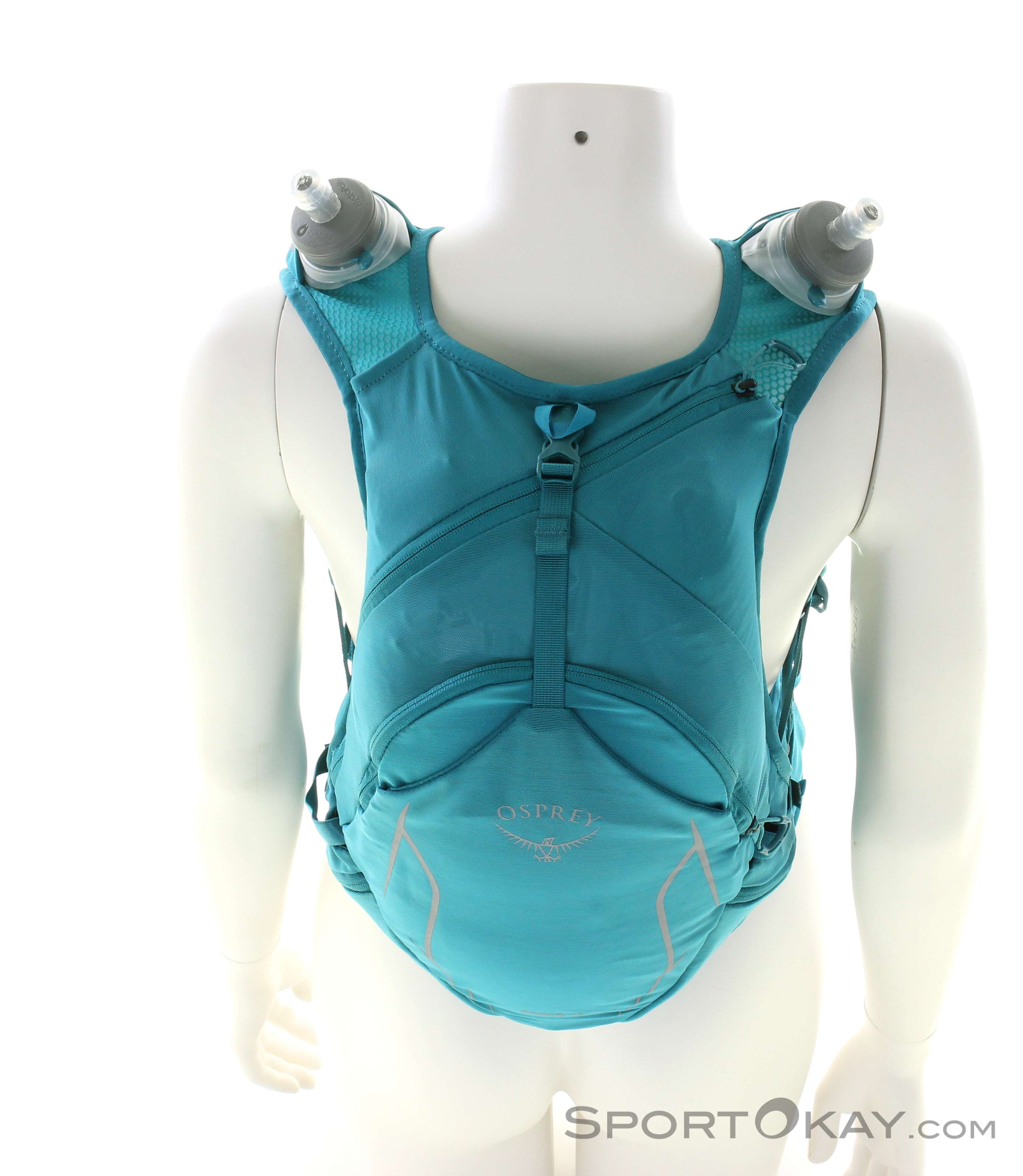 osprey dyna 15 hydration pack - women's 15L Running Vest with Hydraulics Reservoir, Cascade Blue/Silver Lining, X-Small/Small : Sports & Outdoors designed for your most committing trail running and race pursuits Osprey Packs Dyna 15L Backpack