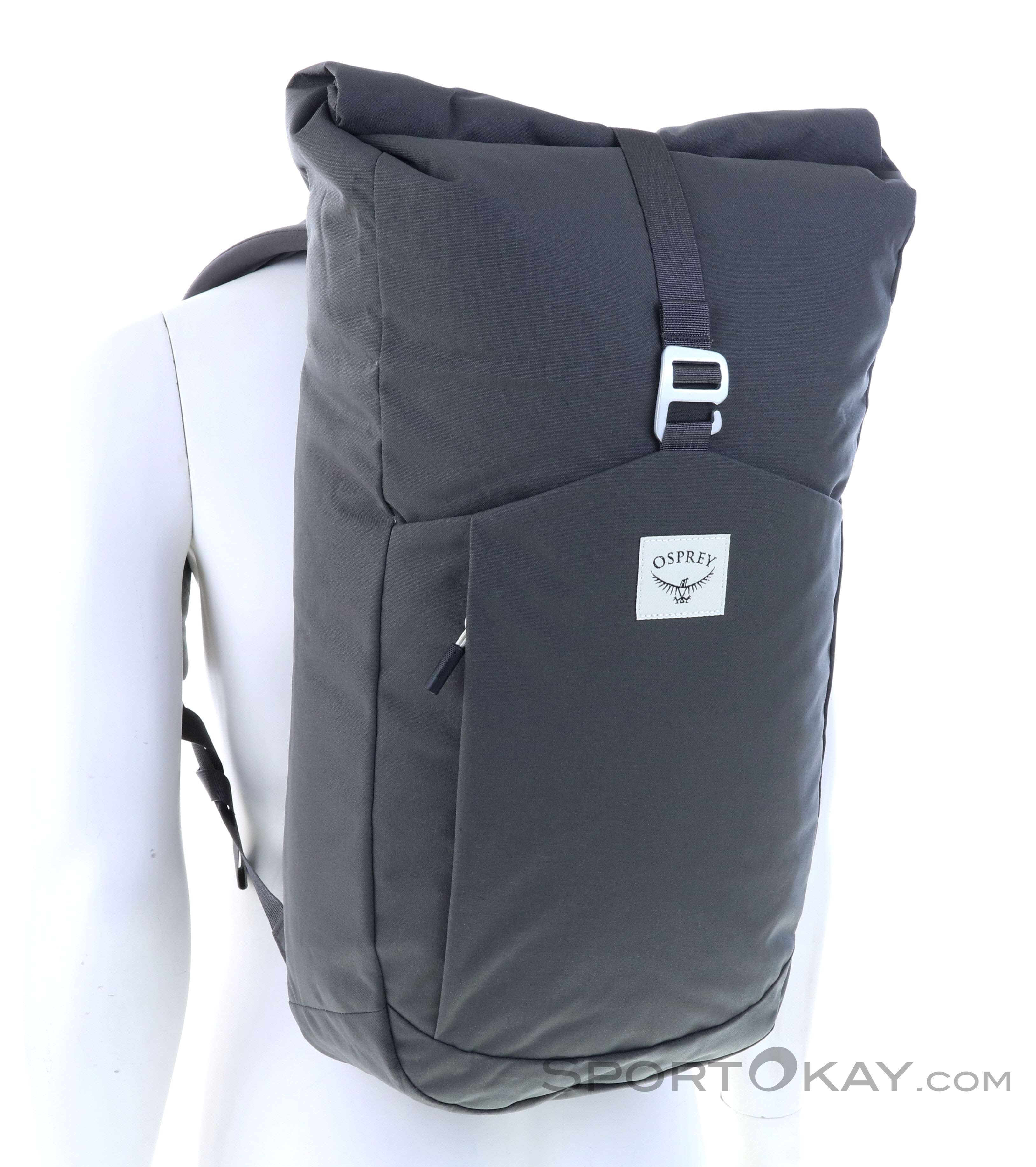 Osprey Arcane Earth Borsone/Zaino Da Viaggio: Grigio, In Tessuto Riciclato, Per Laptop 16''