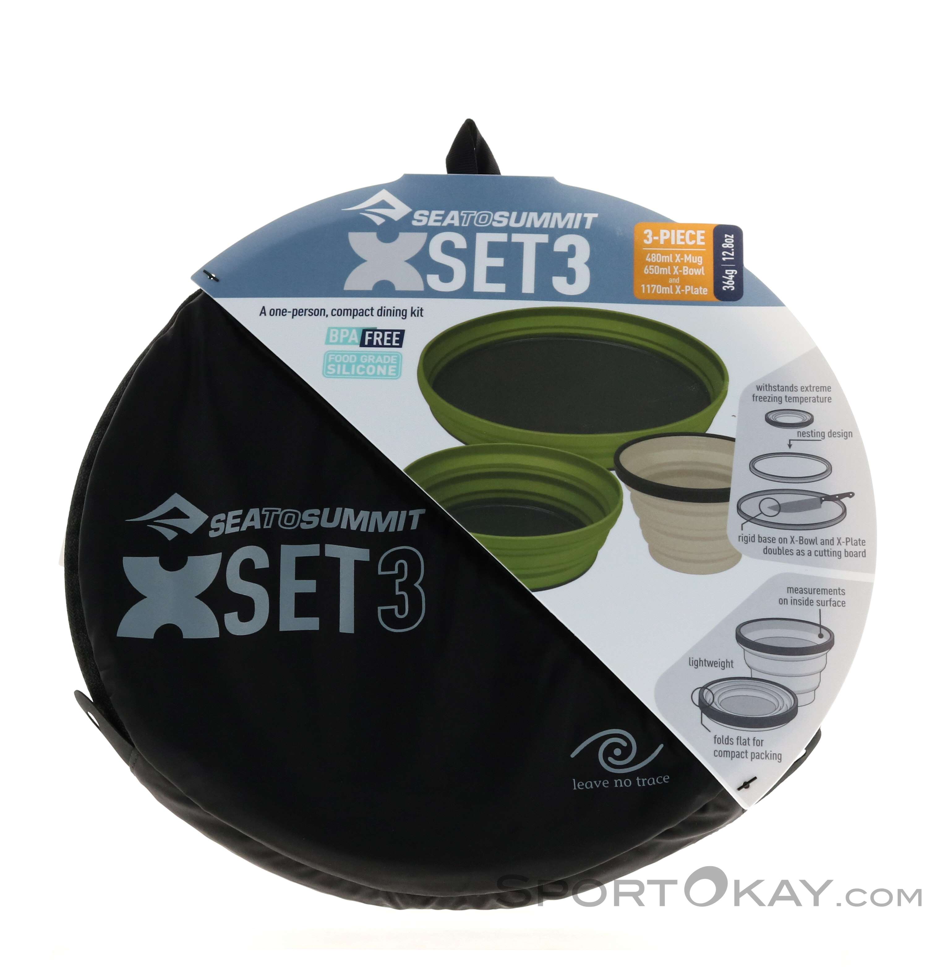 Sea to Summit X-Set 3 Camping Crockery - Other - Camping - Outdoor