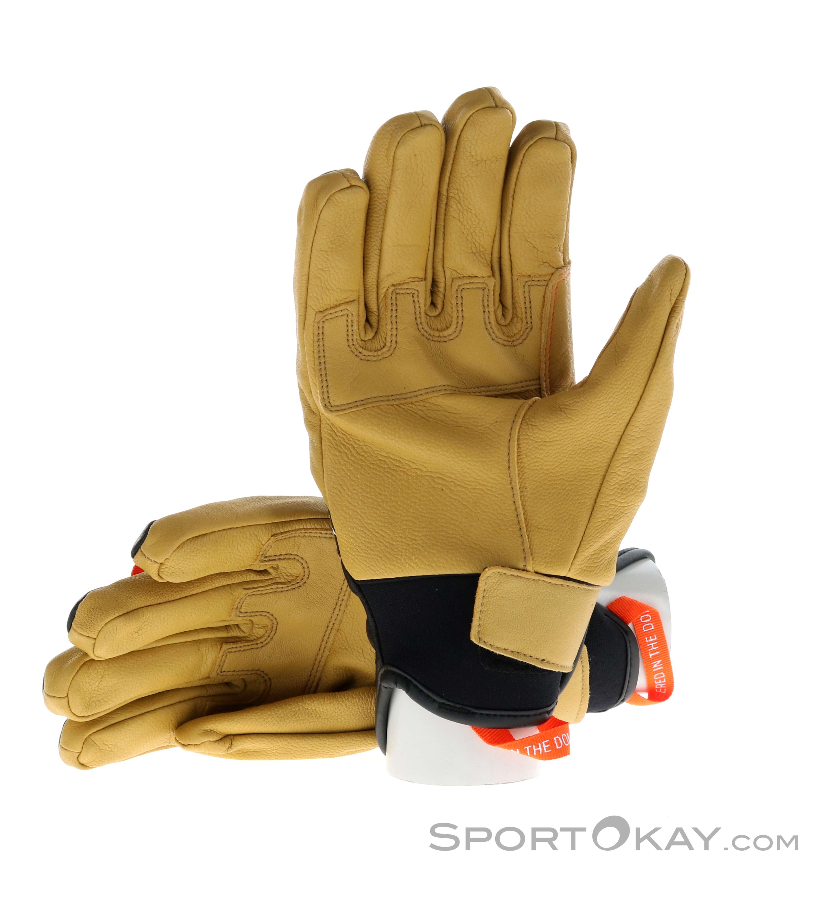 Guanti Salewa Ortles Softshell Uomo - In Pelle E Merino, Per Alpinismo E Sci, Taglia M