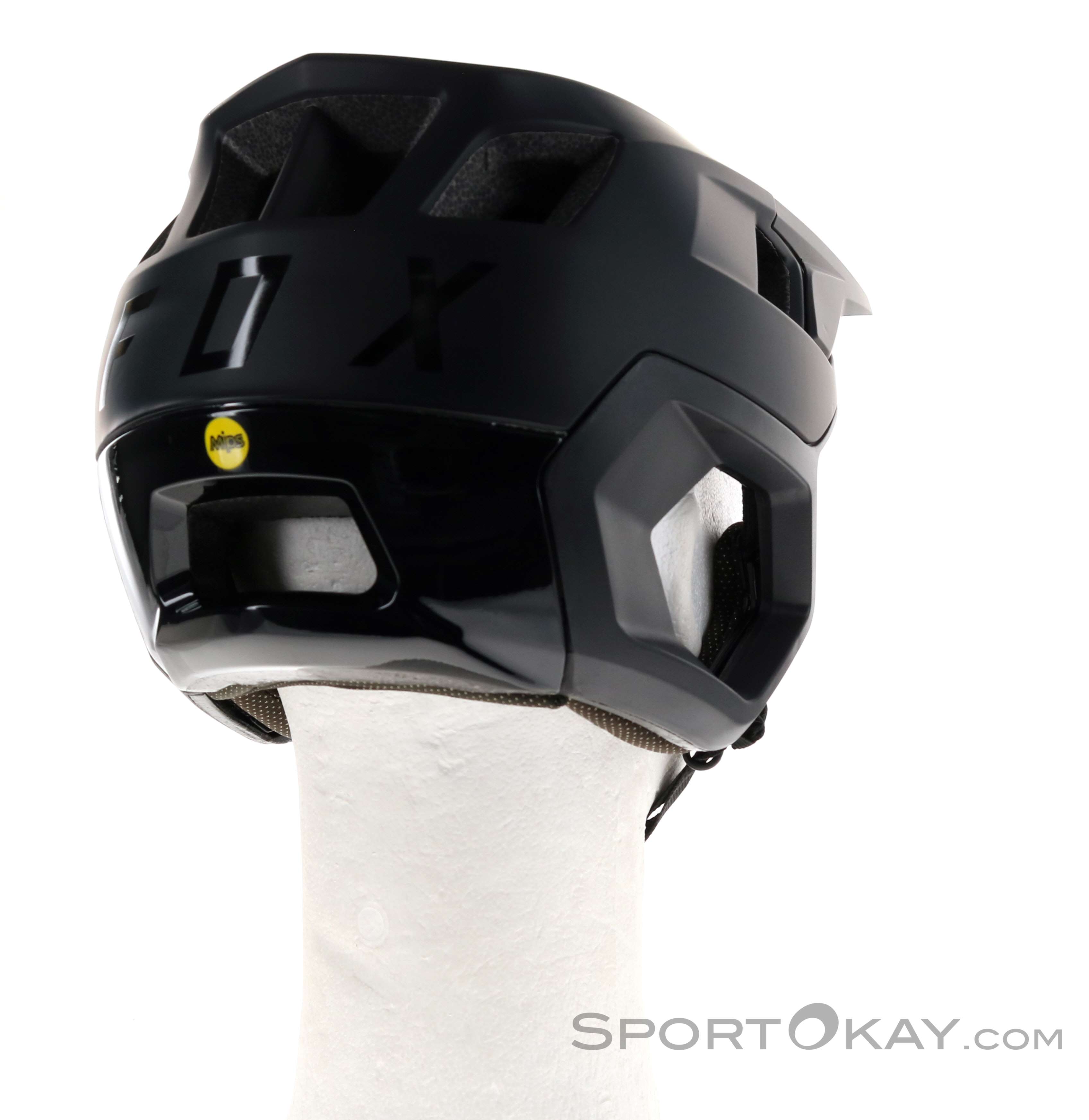 Fox Dropframe Pro MTB-Helm – Enduro, Schwarz, Größe L, Mit MIPS Schutz