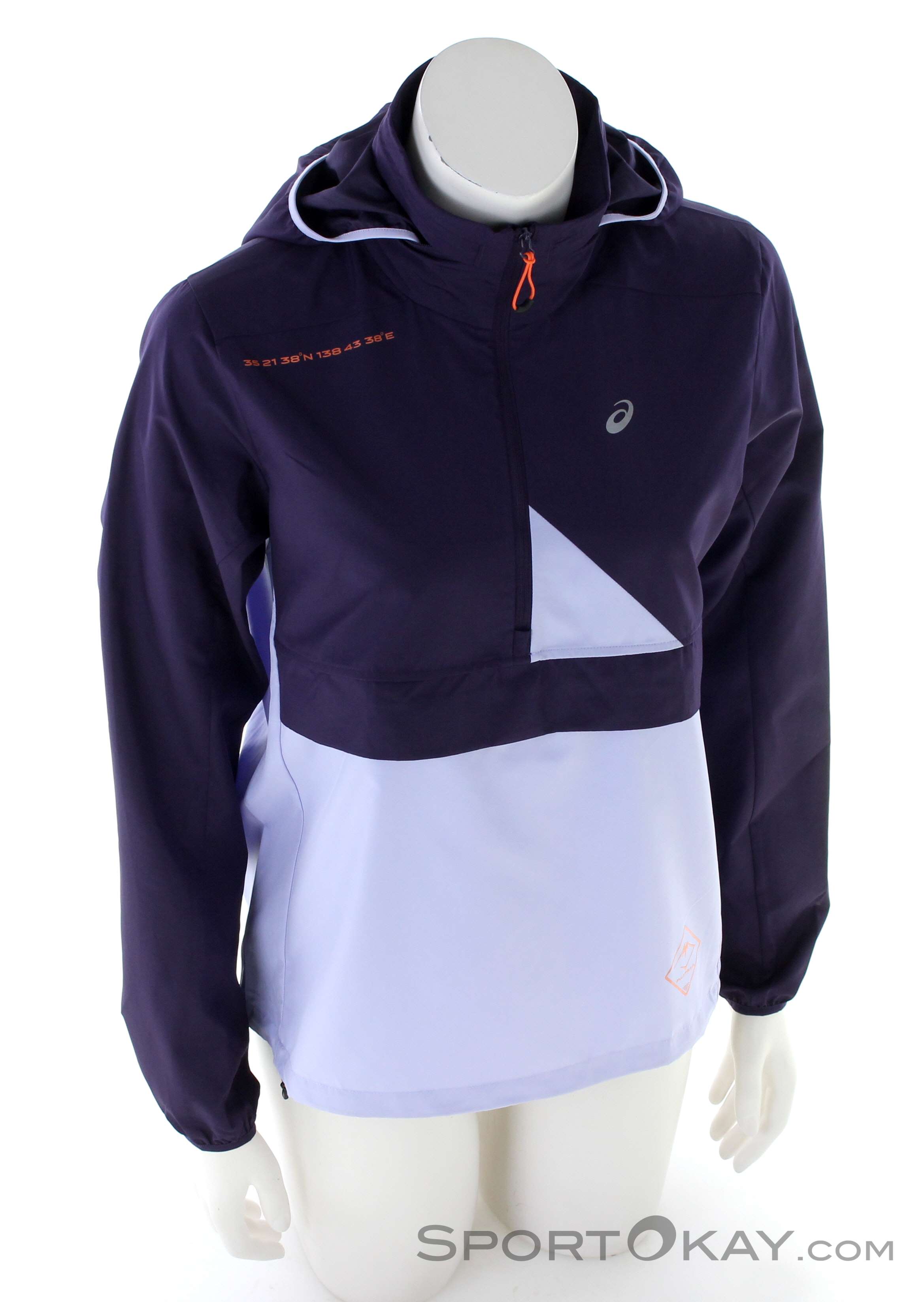 Asics Fujitrail Anorak Damen Laufjacke Jacken Laufbekleidung