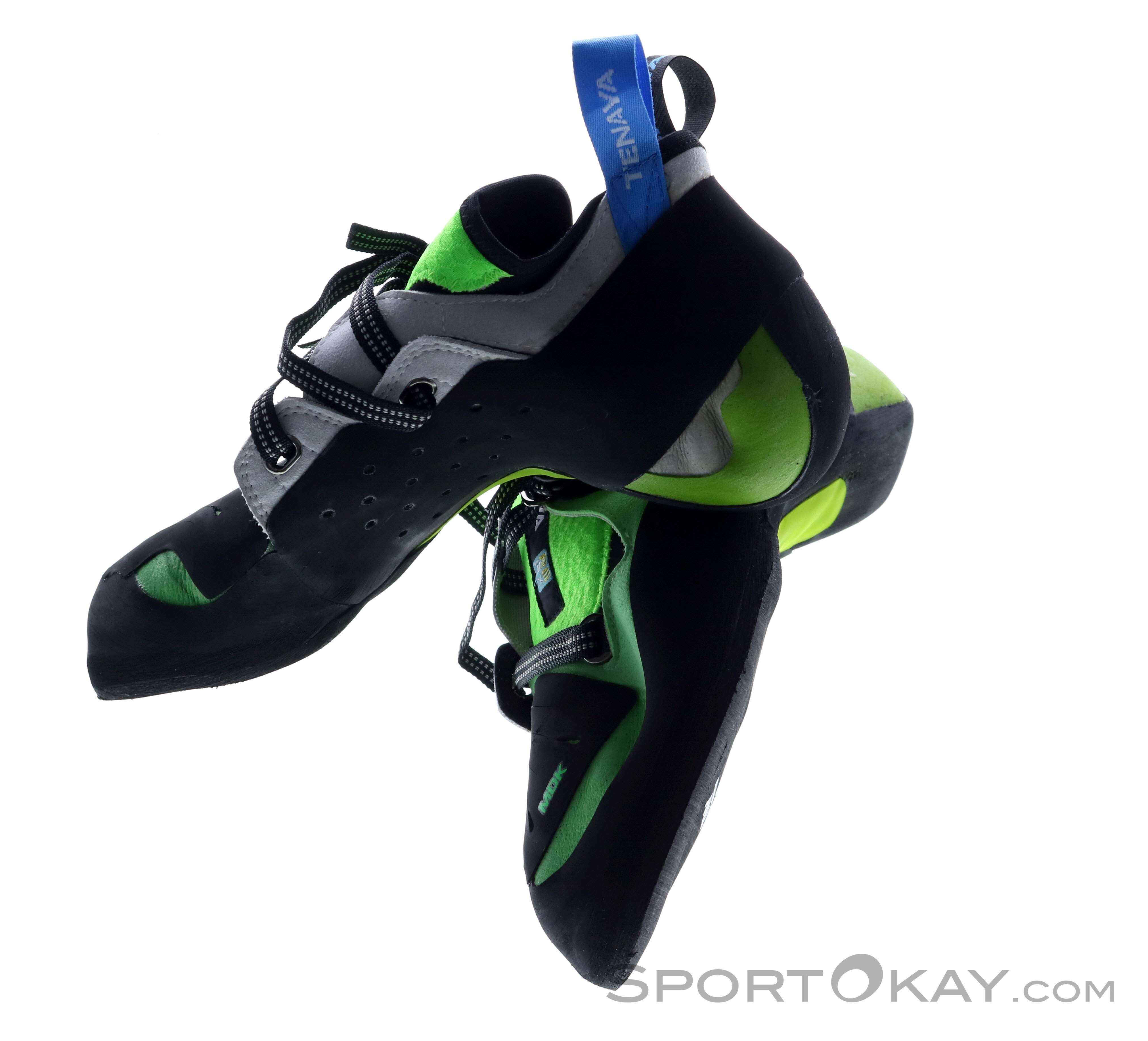 Tenaya Mundaka Climbing Shoes Draxtor Men 7.5 Womens 8.5 EU 41 Black Green Spain Tenaya Mundaka Climbing Shoes - Velcro Fastener - Climbing  main image 4