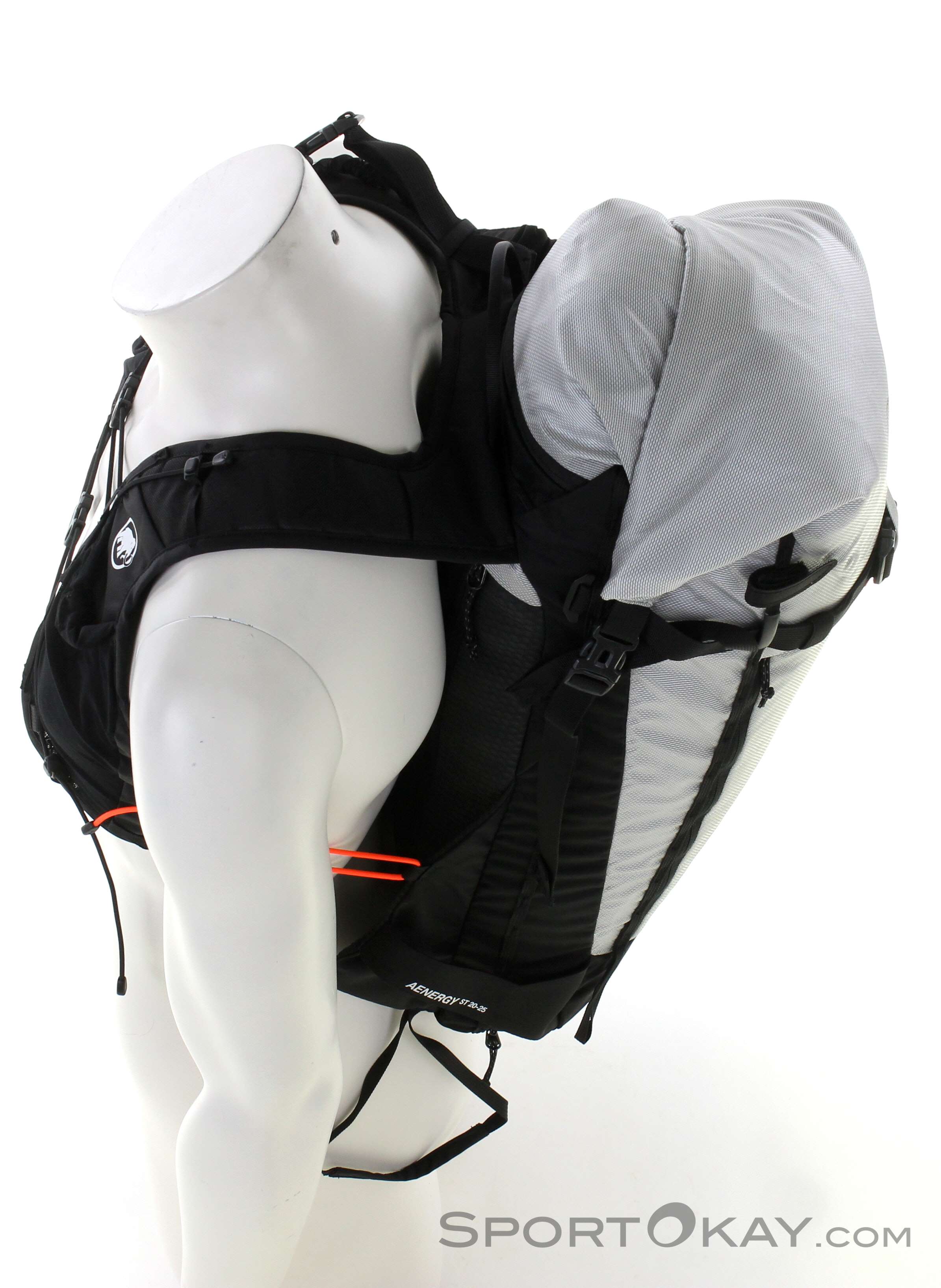 Sac à Dos Ski Randonnée MAMMUT Aenergy ST 20-25L - Léger (740g) - Port Ergonomique - Compatible équipement Ski - 11