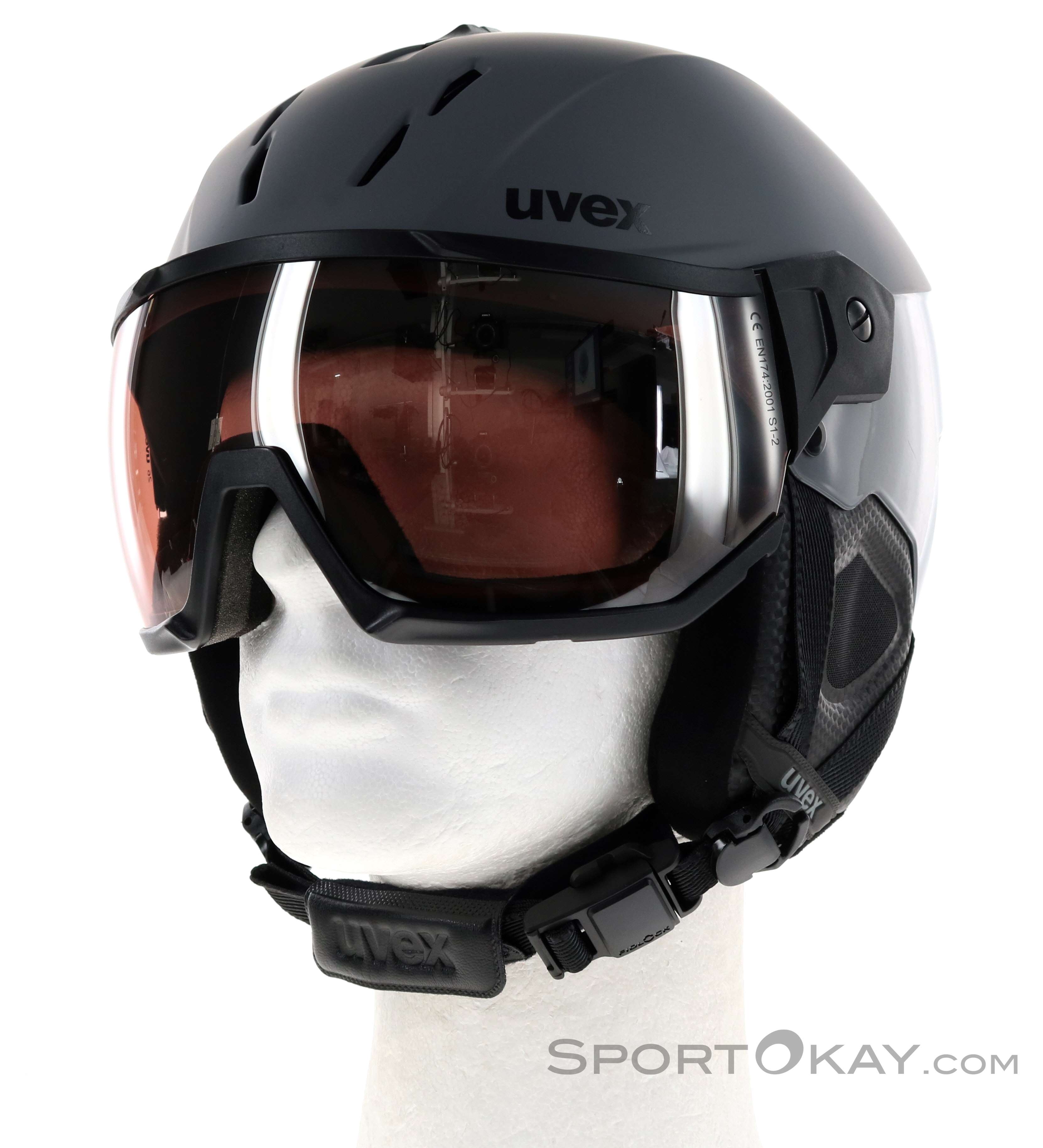 Uvex Instinct Visor Pro V Ski Helmet - Ski Helmets - Ski Helmets 