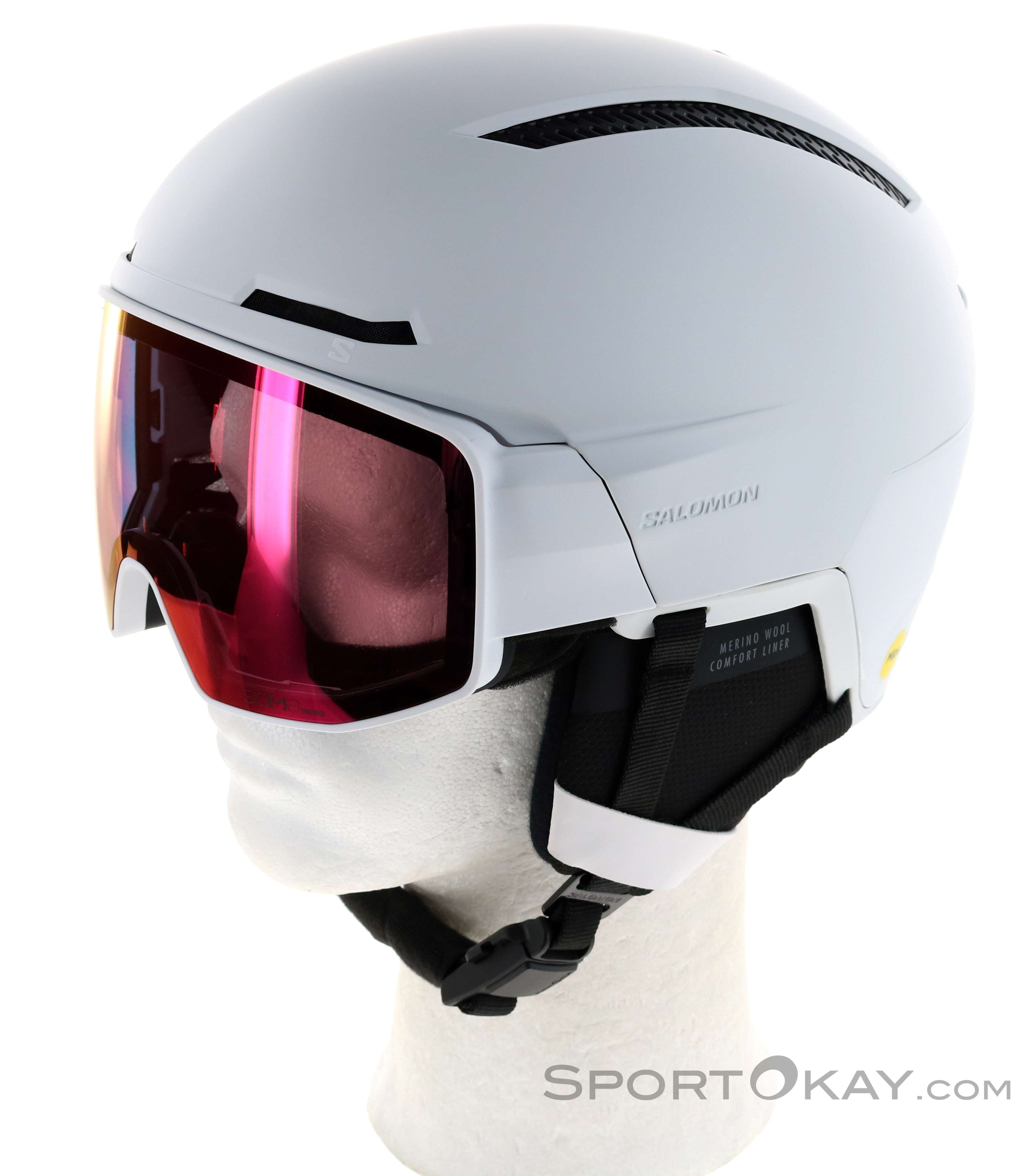 Salomon Driver Prime Sigma Photo MIPS Ski Helmet - Ski Salomon Driver Prime Sigma Photo MIPS Ski Helmet - Ski