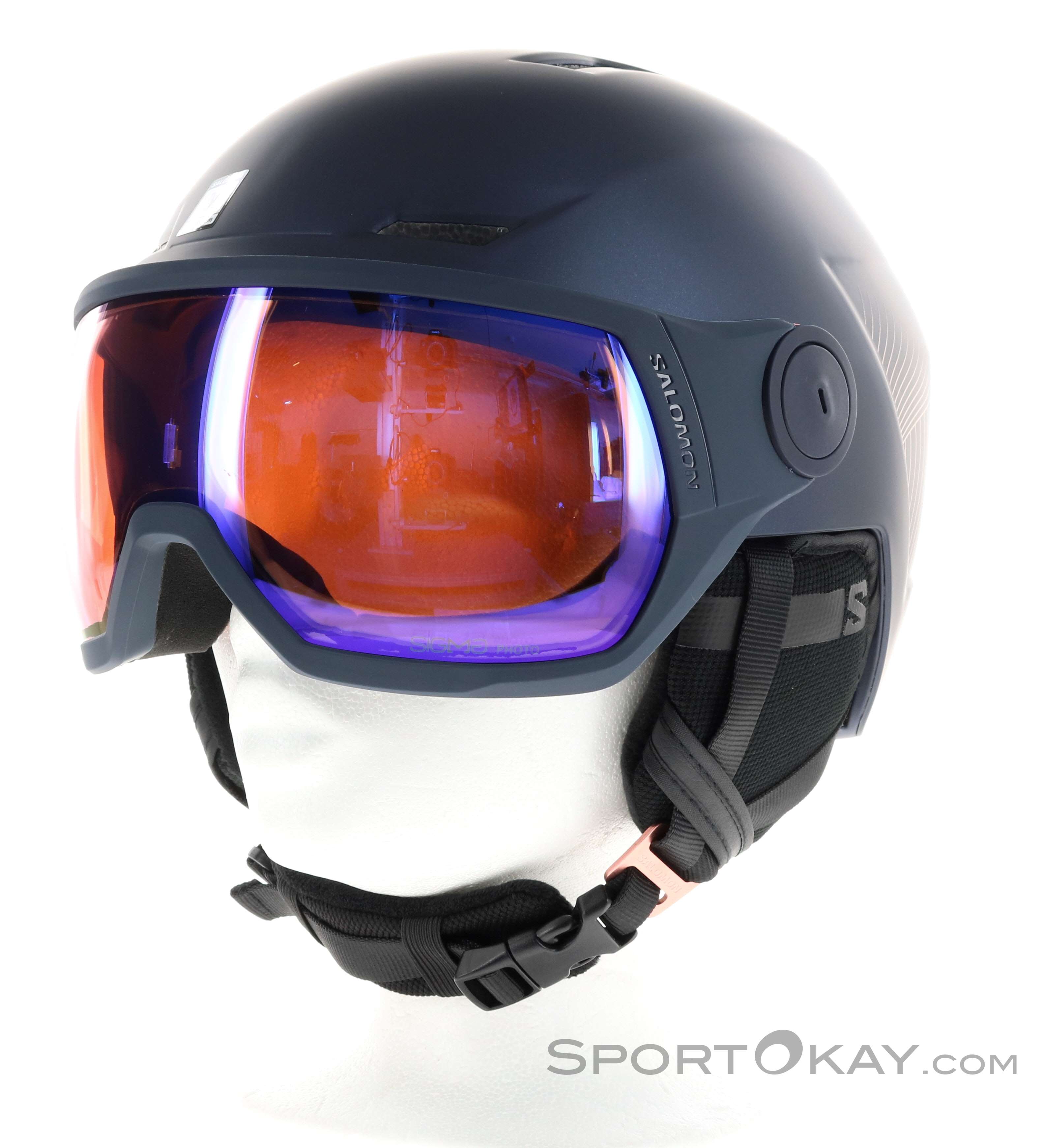 Salomon Icon LT Visor Photo Sigma Women Ski Helmet - Ski