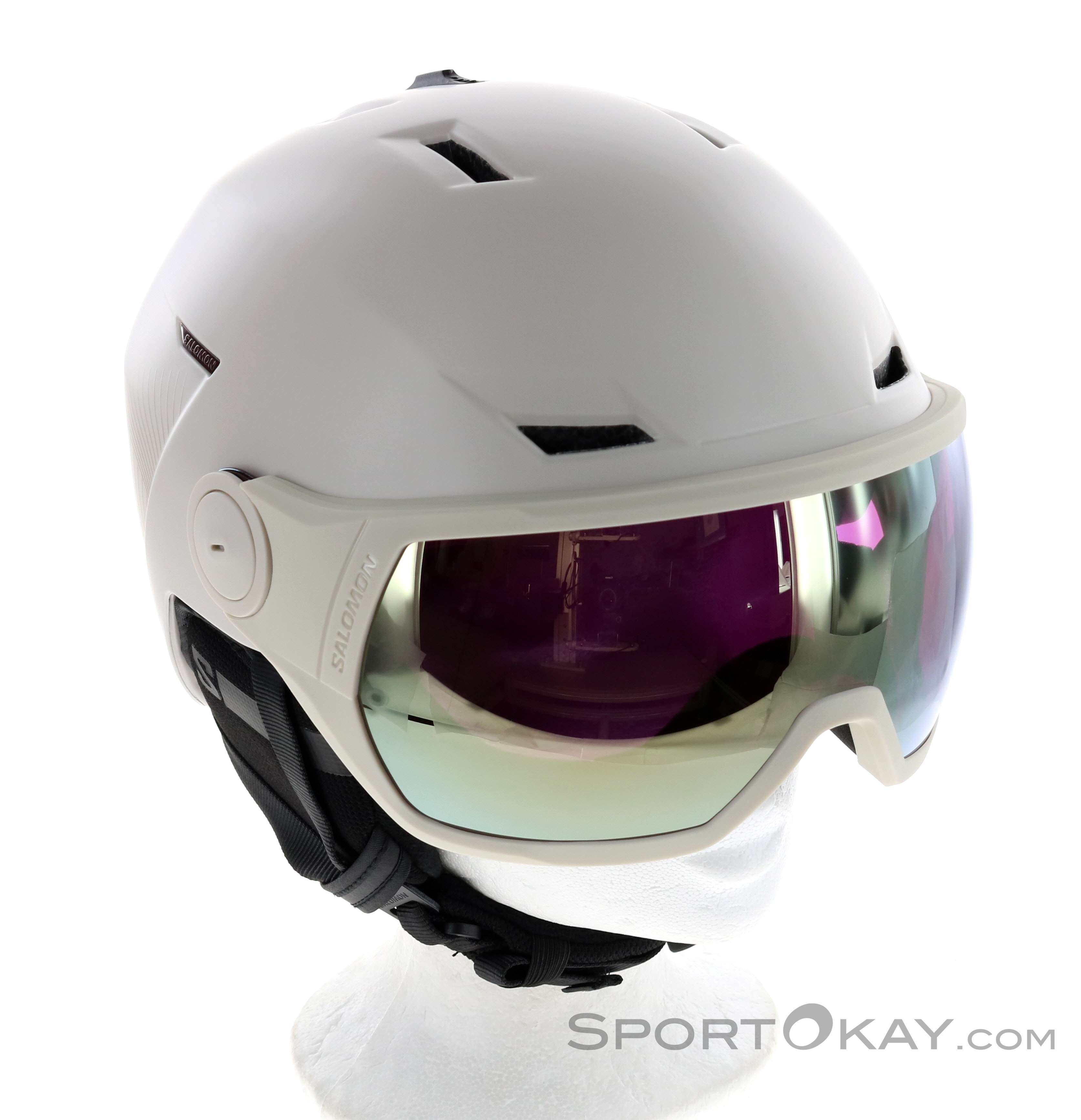 Salomon Icon LT Visor Sigma Women Ski Helmet - Ski Helmets - Ski