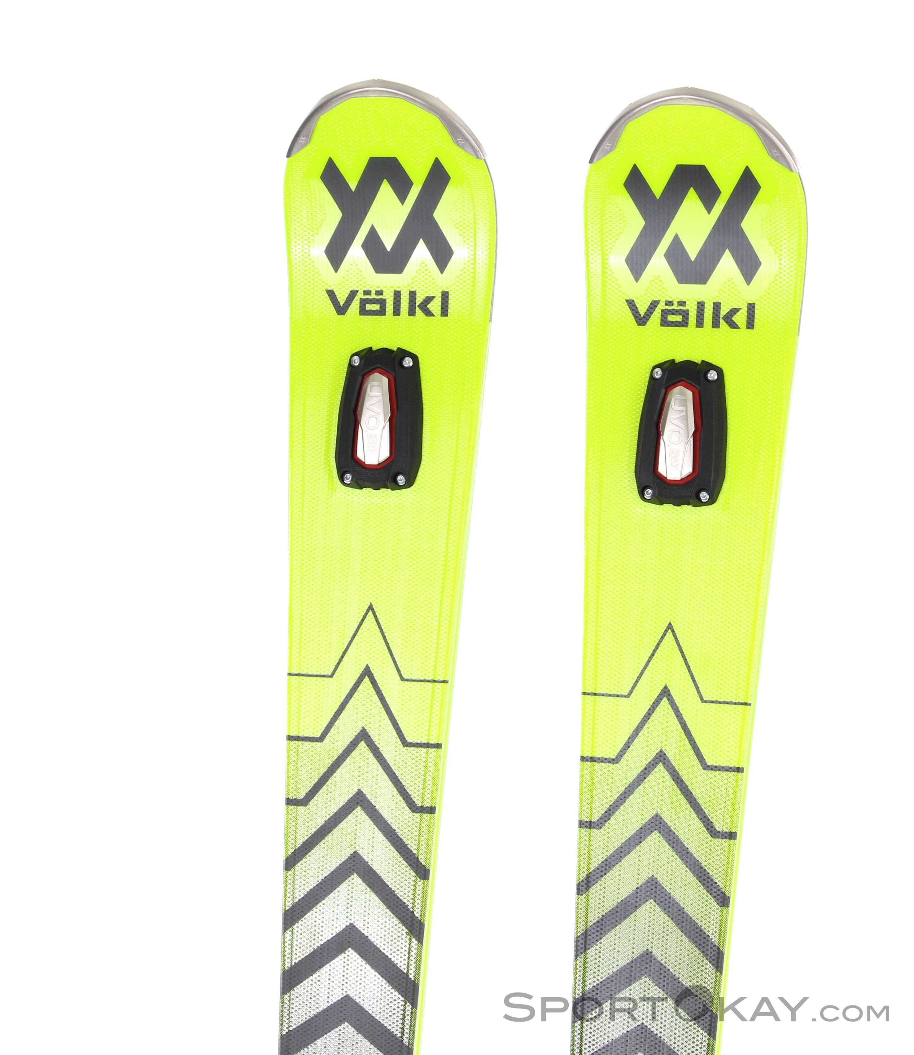 Völkl Racetiger SC Yellow + vMotion 12 GW Ski Set 2023 - Alpine