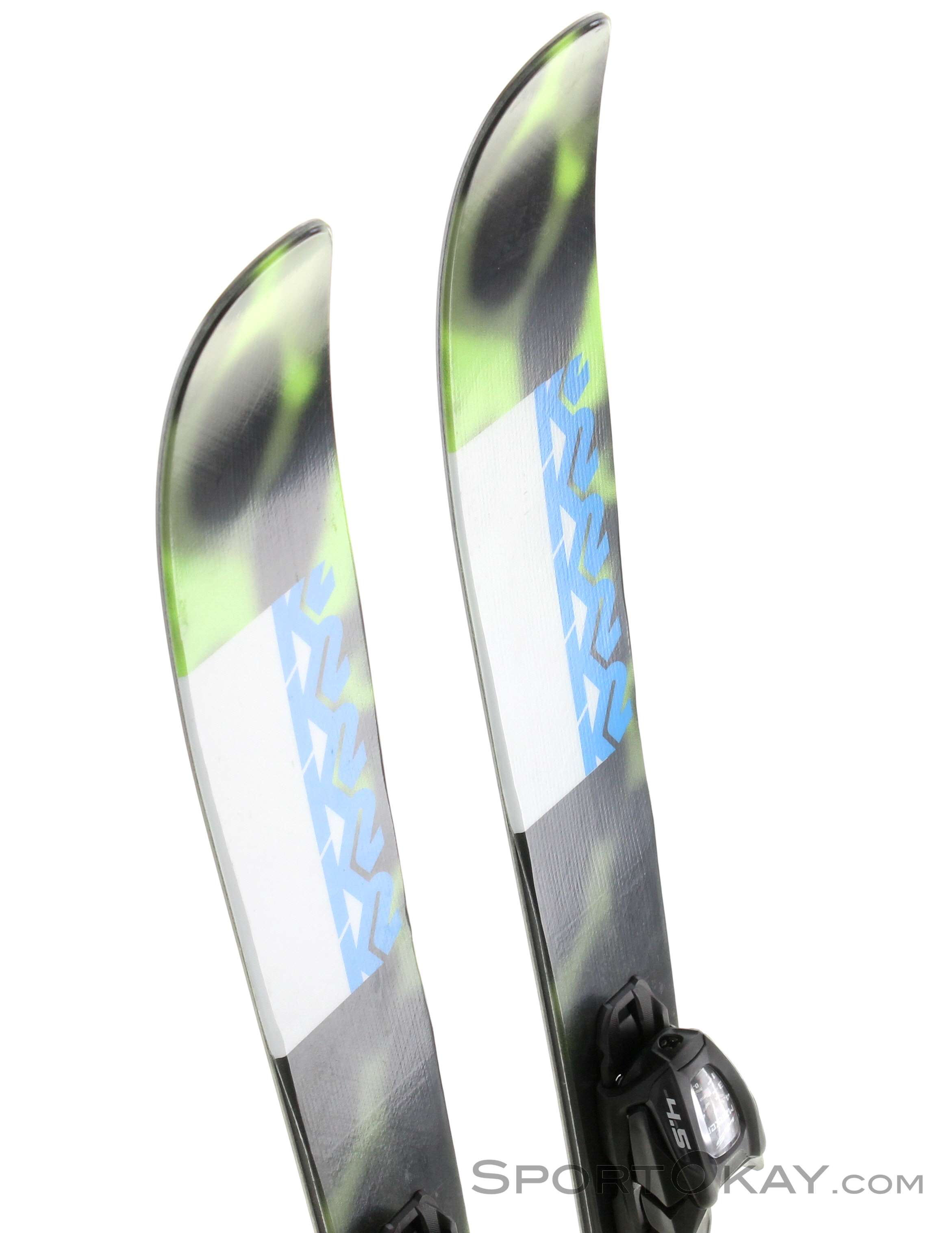 K2 Mindbender Jr + FDT Jr 4.5 129cm Kids Ski Set 2023 - Ski Sets 