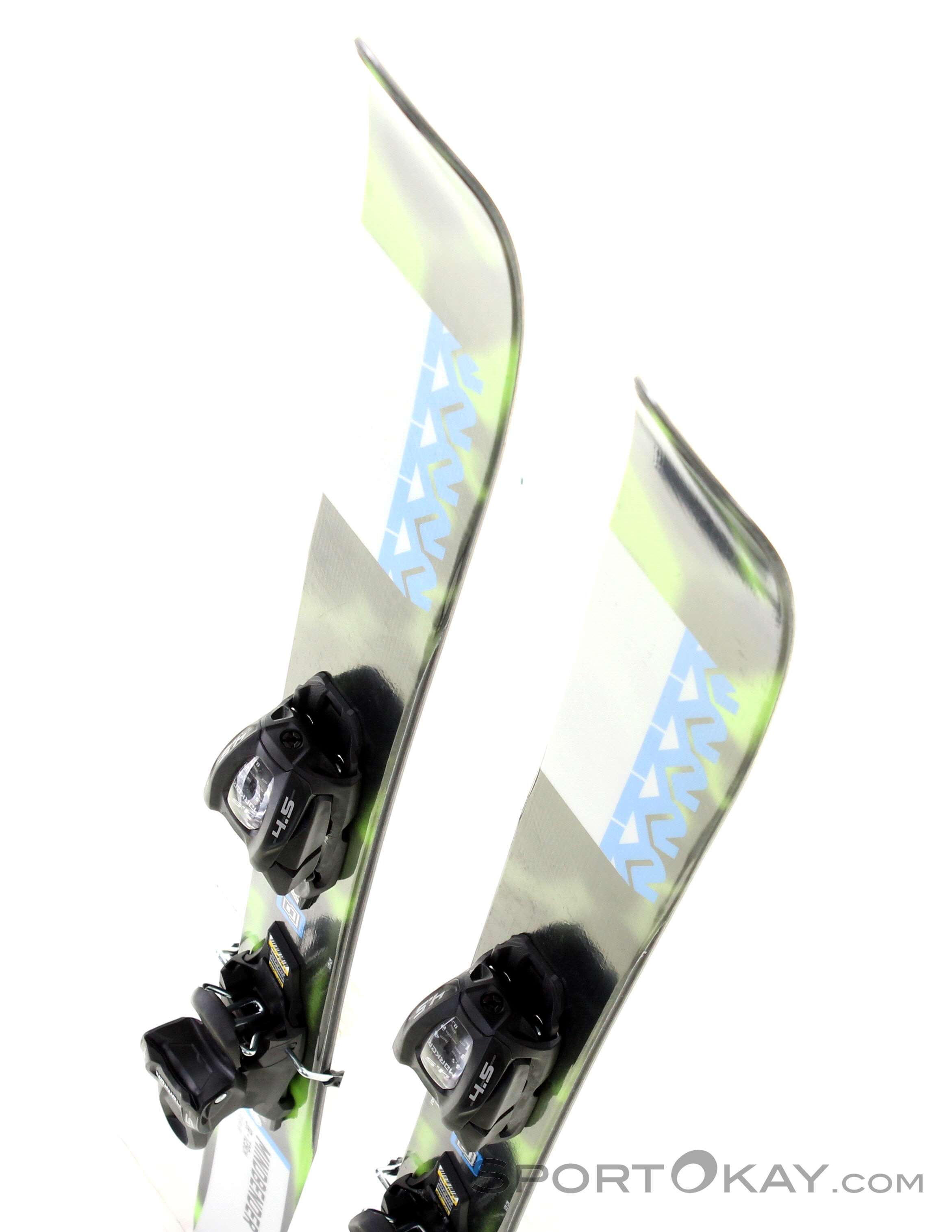 K2 Mindbender Jr + FDT Jr 4.5 129cm Kids Ski Set 2023 - Ski Sets 