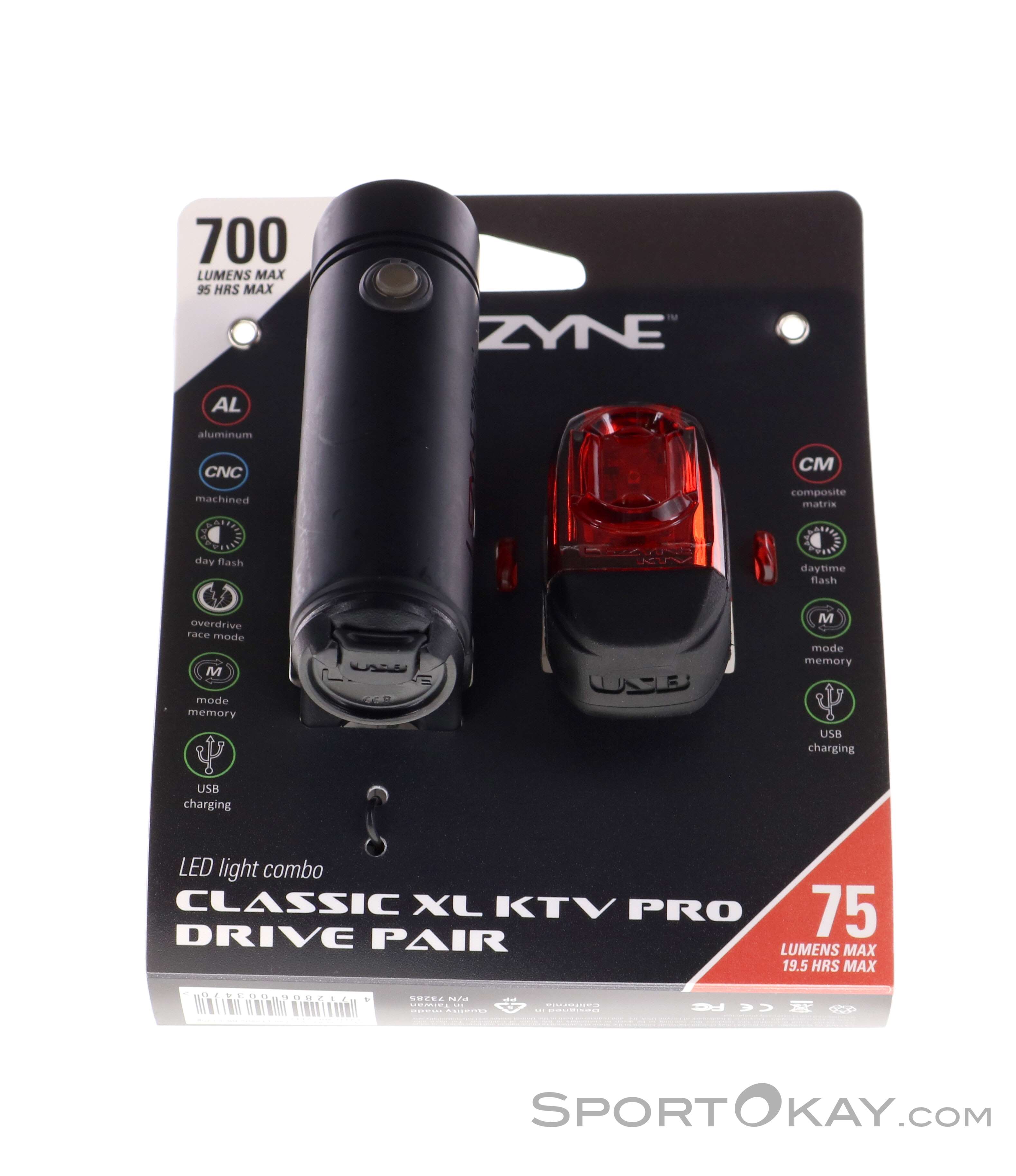 éclairage Avant De Vélo LEZYNE Luce Unisex-Adult, Multi, Extra