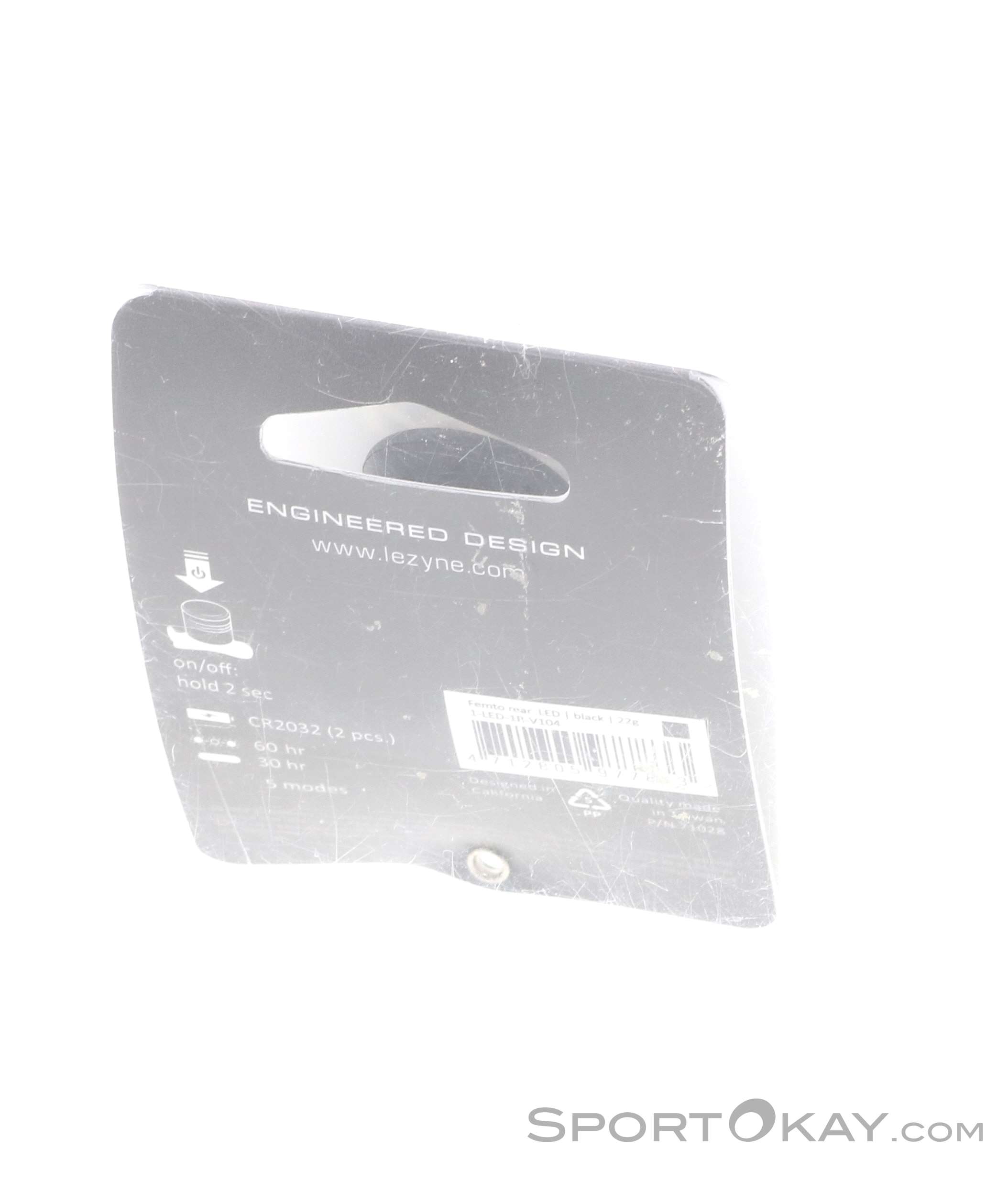 Lezyne Luce Posteriore Usb Femto 7 Lumen Nero