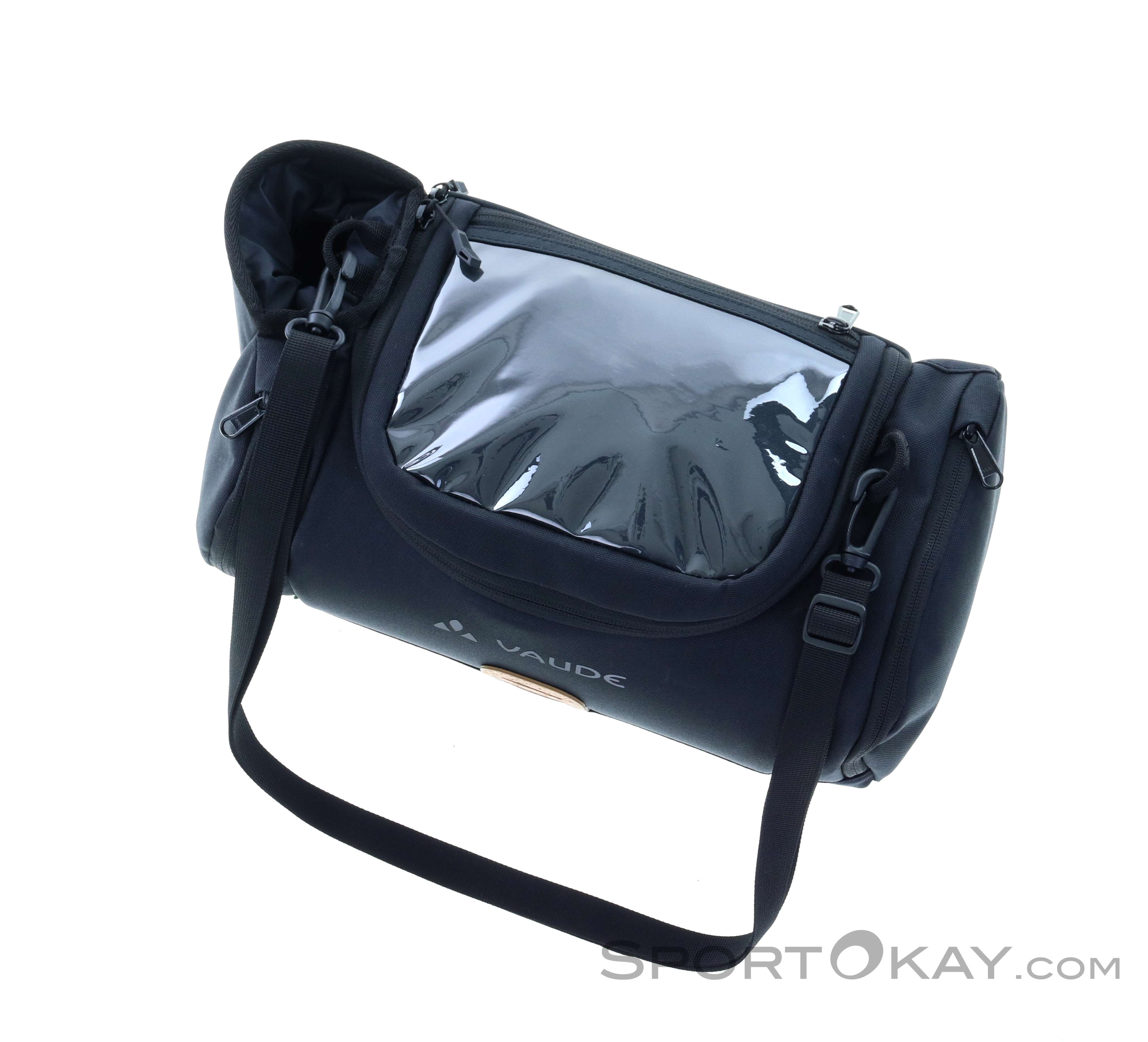 Sacoche De Guidon VAUDE Ontour Box L – 8 Litres, Compatible Klickfix, Avec Housse De Pluie Intégrée Et Bandes Réfléchissantes
