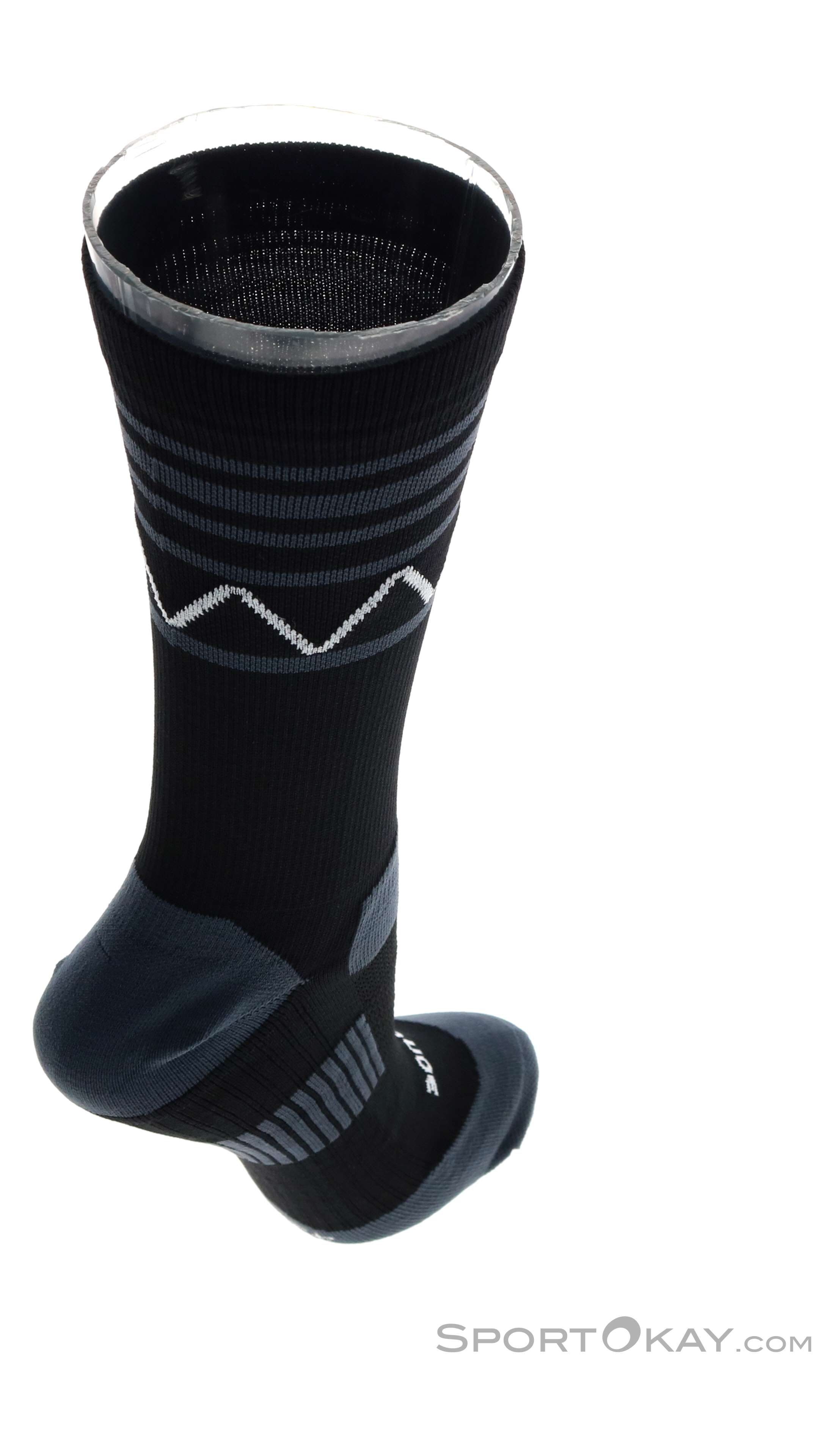 VAUDE Calzini Unisex Bike Socks Mid II – Imbottiti, Traspiranti E Ad Asciugatura Rapida Per Ciclismo E Montagna
