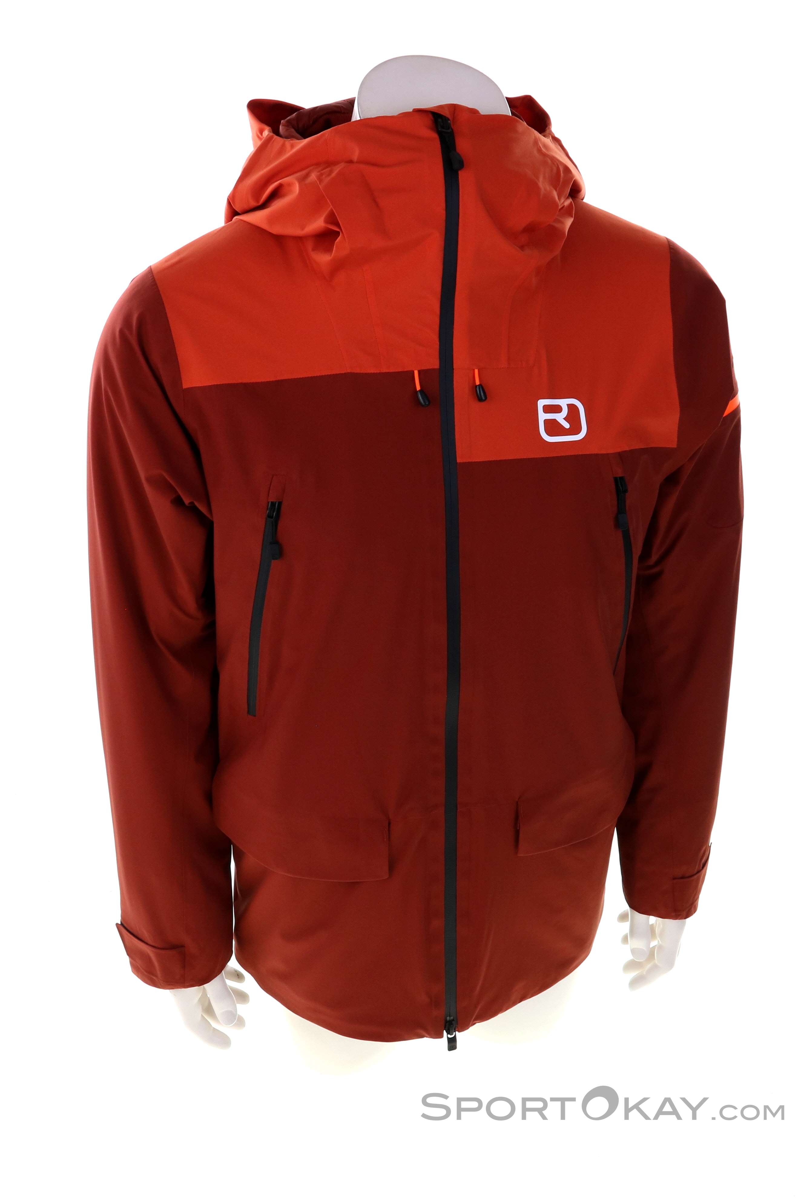 Ortovox 2L Swisswool Sedrun Mens Ski Touring Jacket Ski Jackets