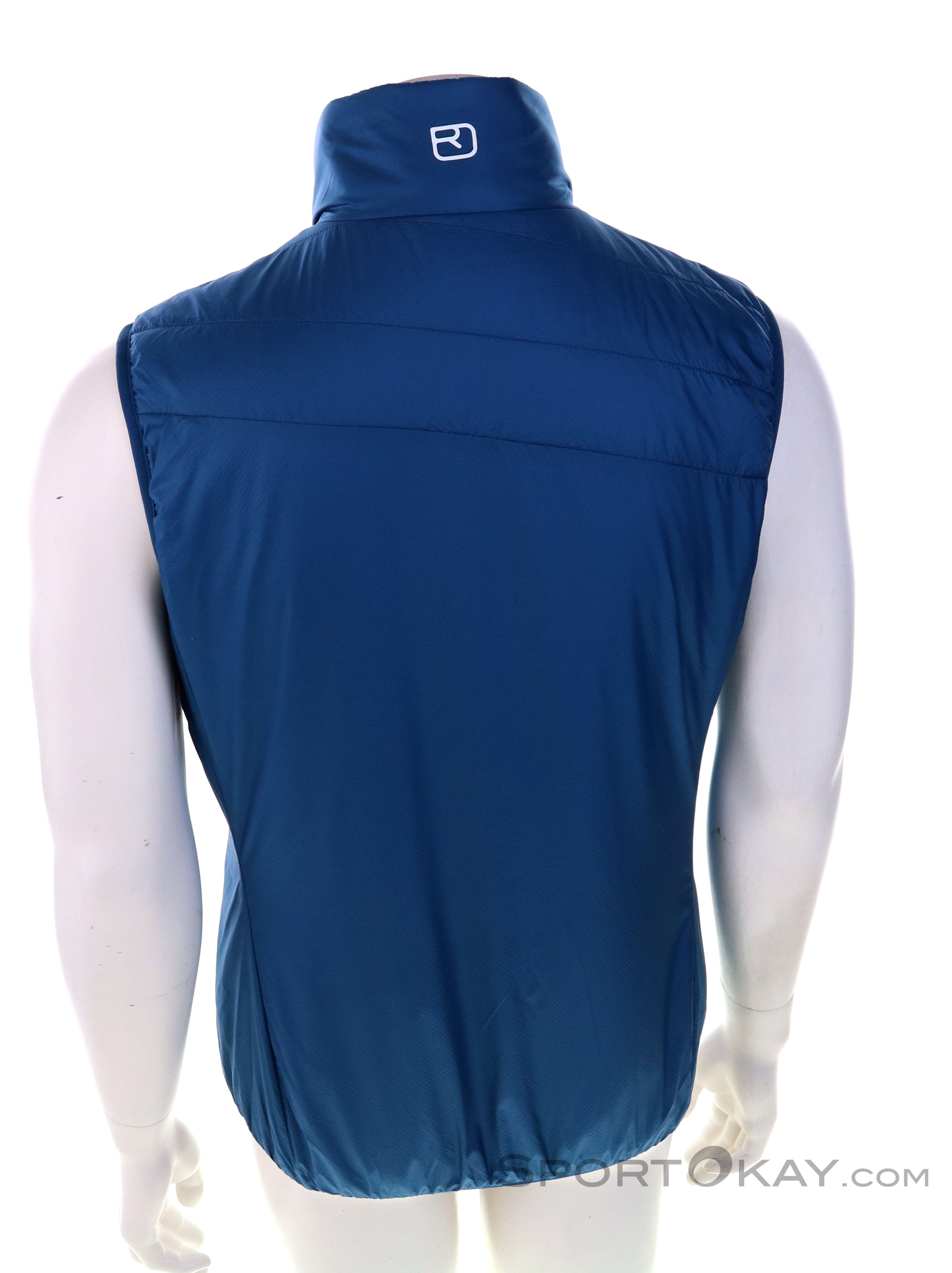 Ortovox Swisswool Piz Cartas Vest Mens Reversible Waistcoat