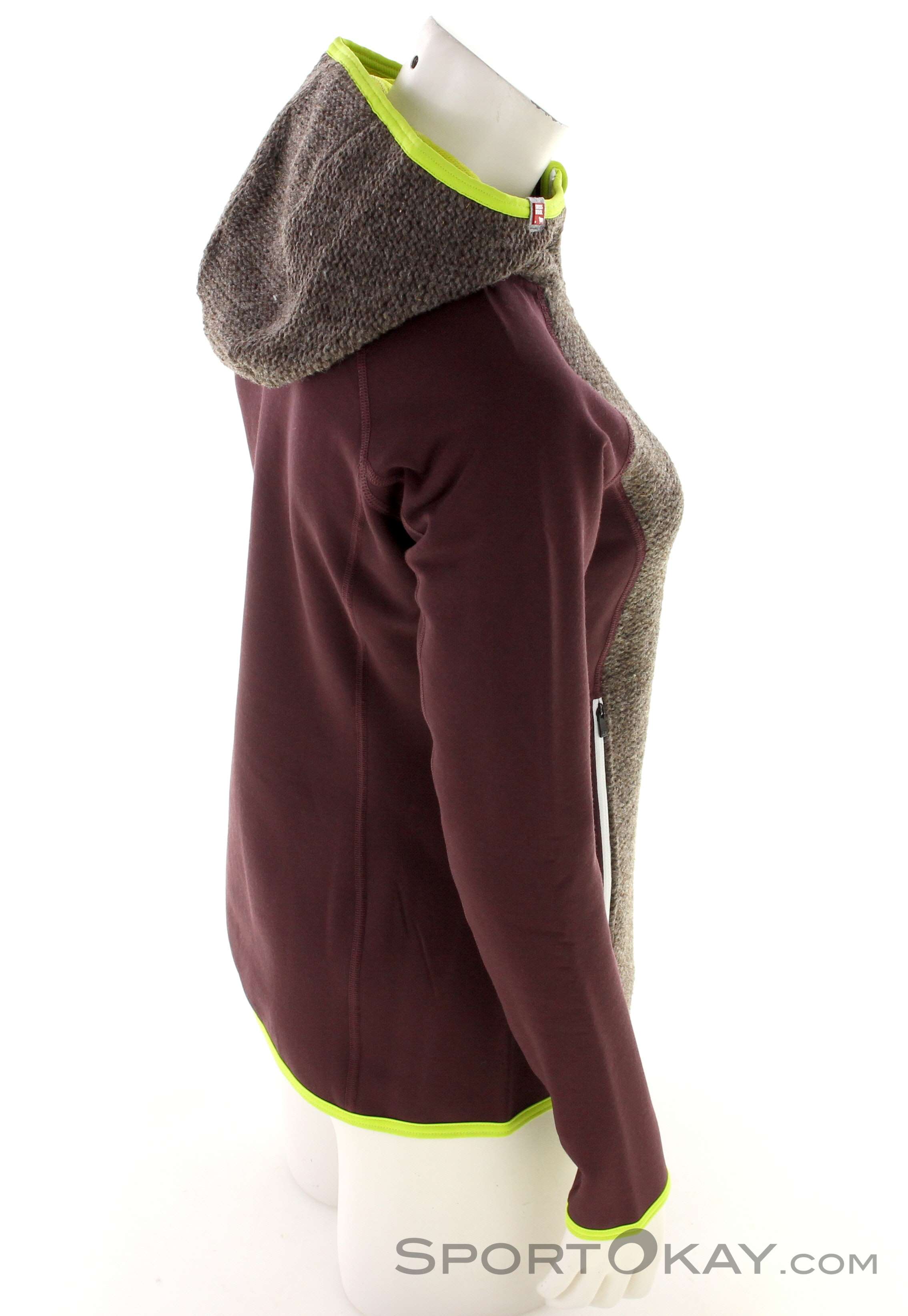 Ortovox Fleece Plus Classic Knit Hoody Damen Fleecejacke Sweater