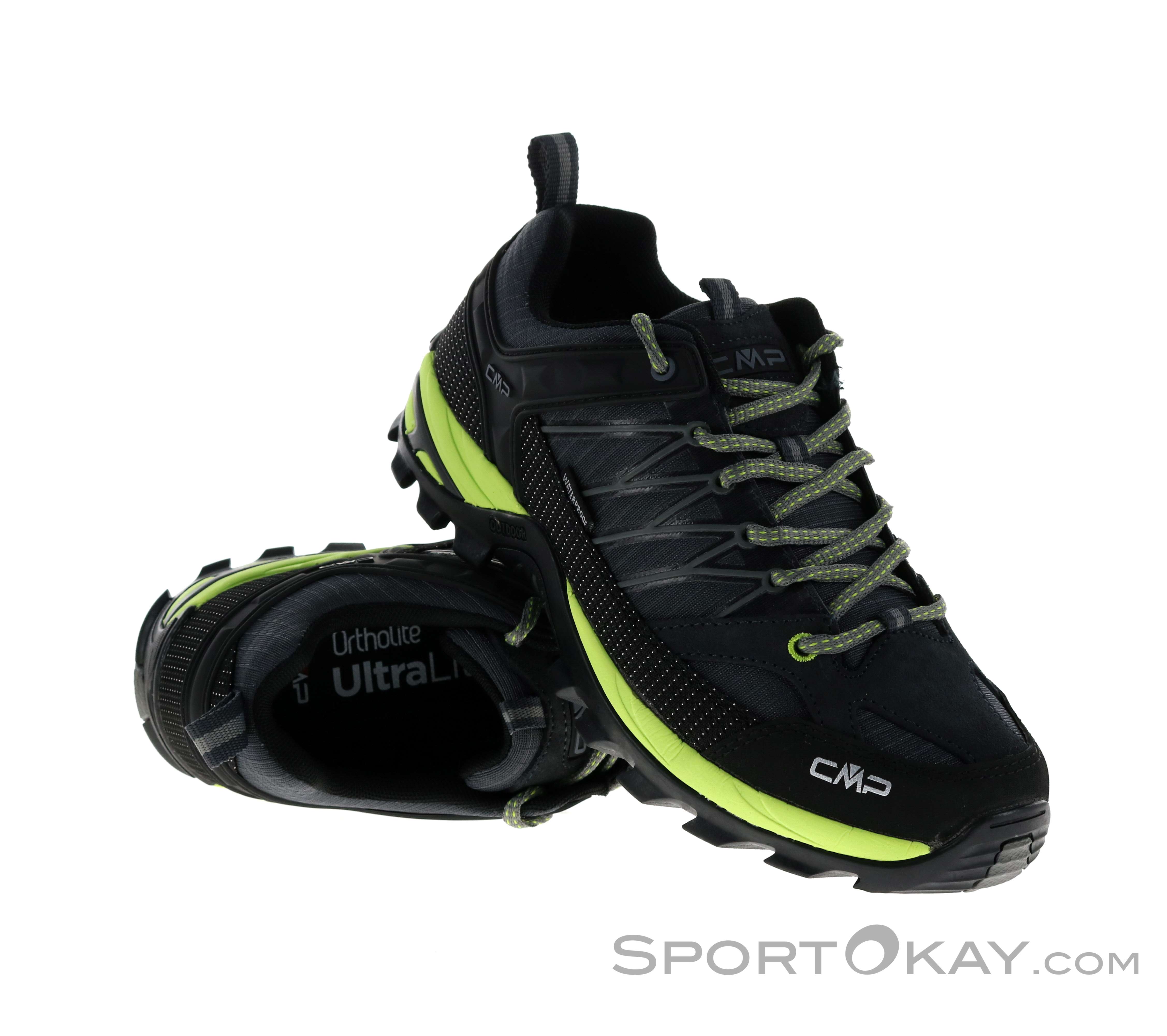 CP Rigel Low Trekking Shoes WP, Stivali da Escursioniso Uoo, Black