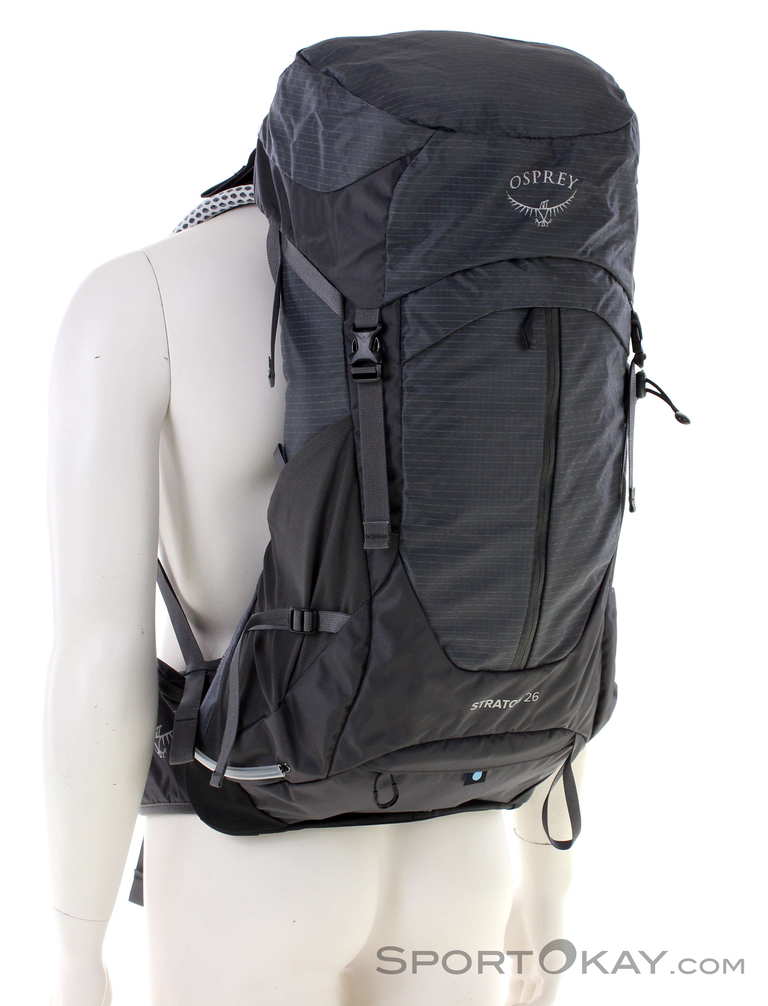 OSPREY STRATOS 26 バックパック ネイビー Amazon.com: OSPREY OS50308 Stratos 26, steeshan blue, Free