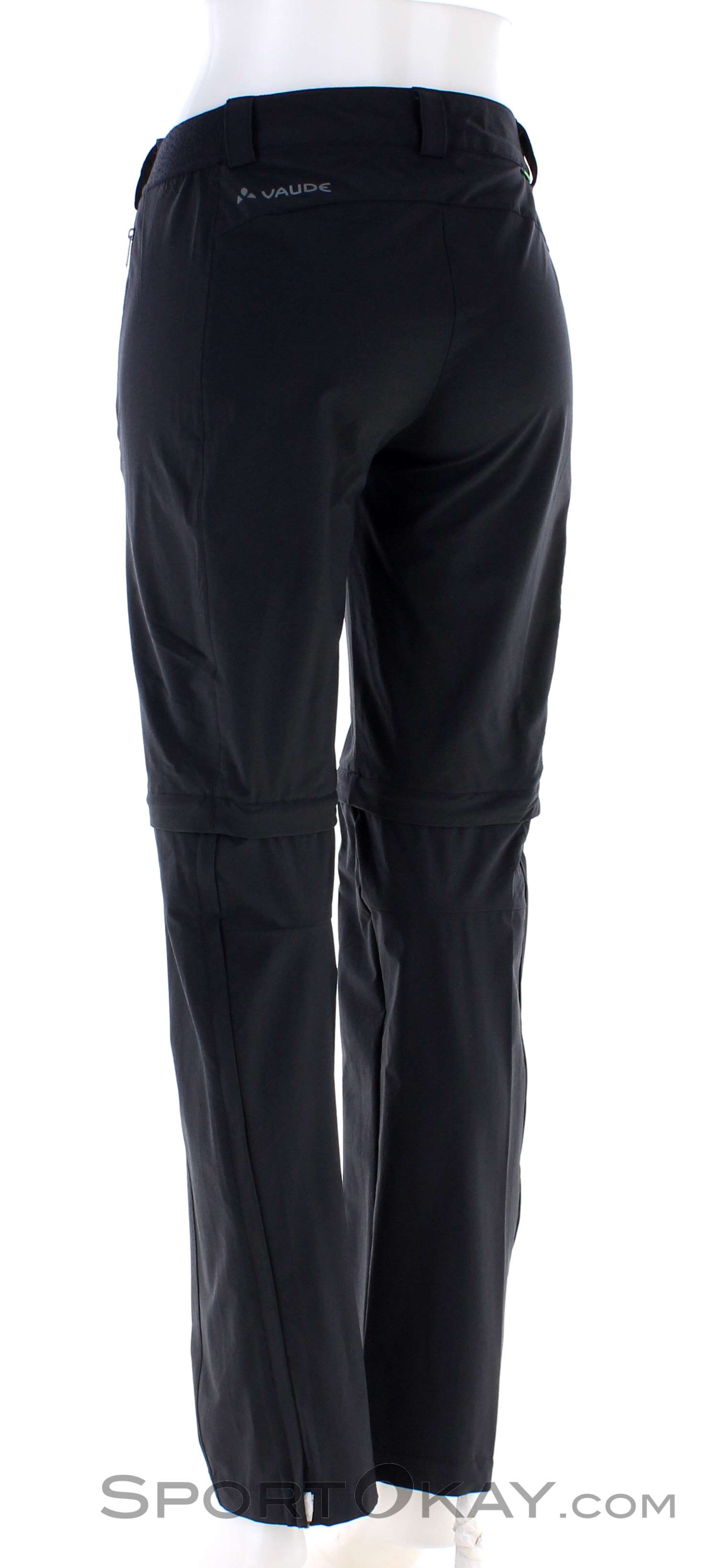 VAUDE Farley III Pantaloni Capri Stretch Da Donna Zip-off, Per Trekking E Escursionismo, Ecologici - 2