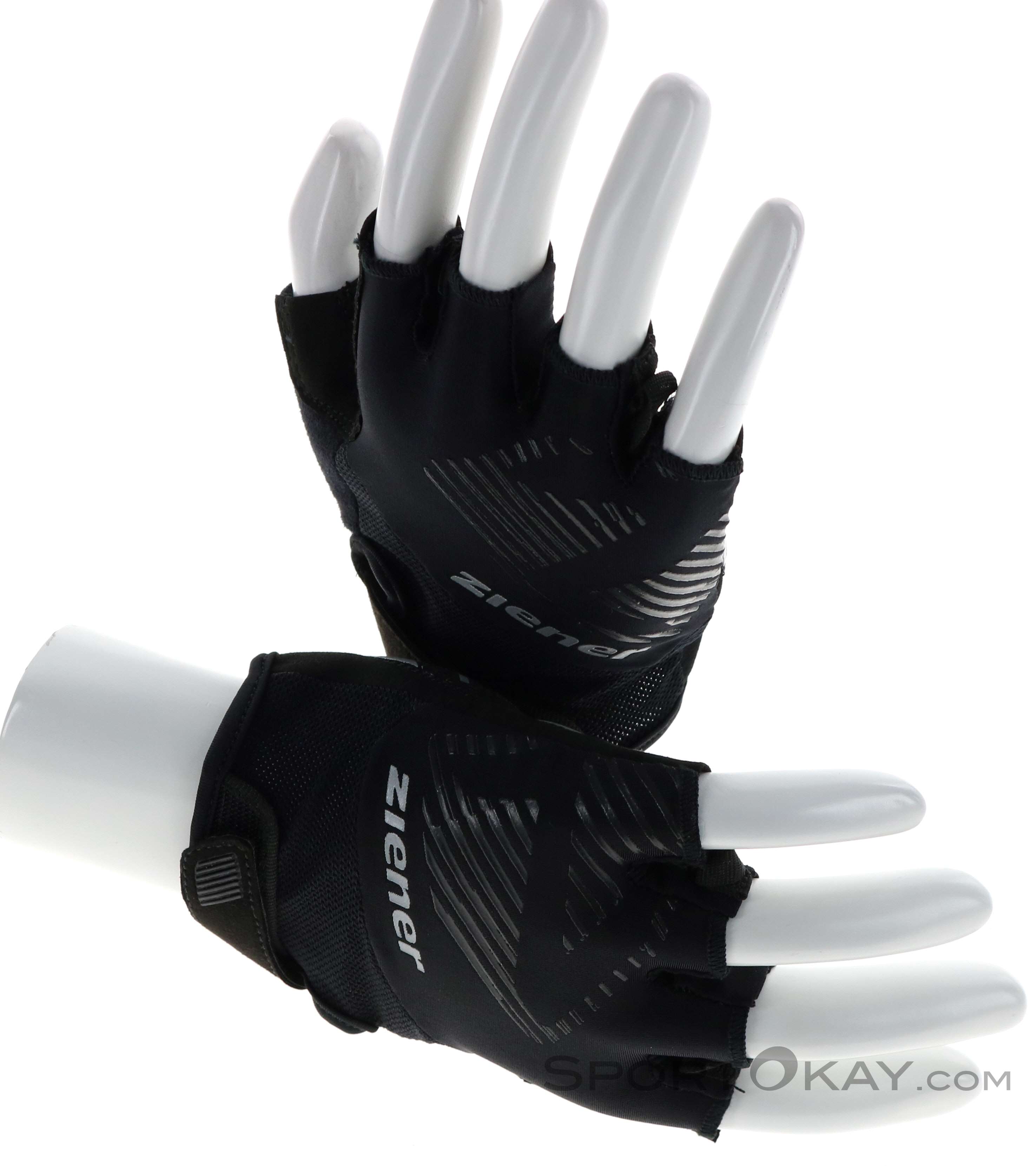 Ziener Celal Gants De Vélo/VTT/cyclisme Pour Homme | Doigts Courts U2013 Respirant/amortissant, Noir, 10