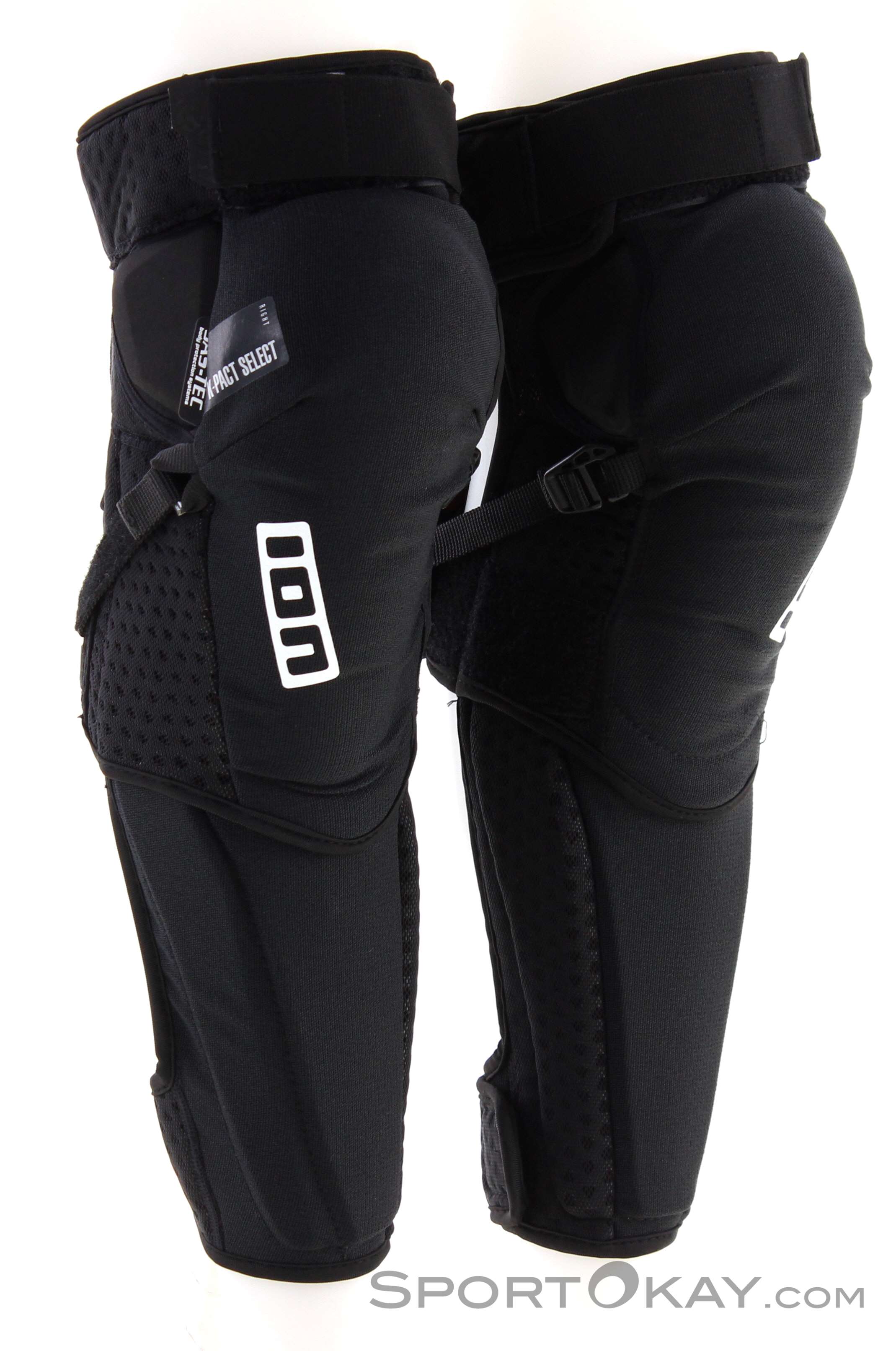 ION Bike Protection K-Pact Kniebeschermer Kinderen - Zwart