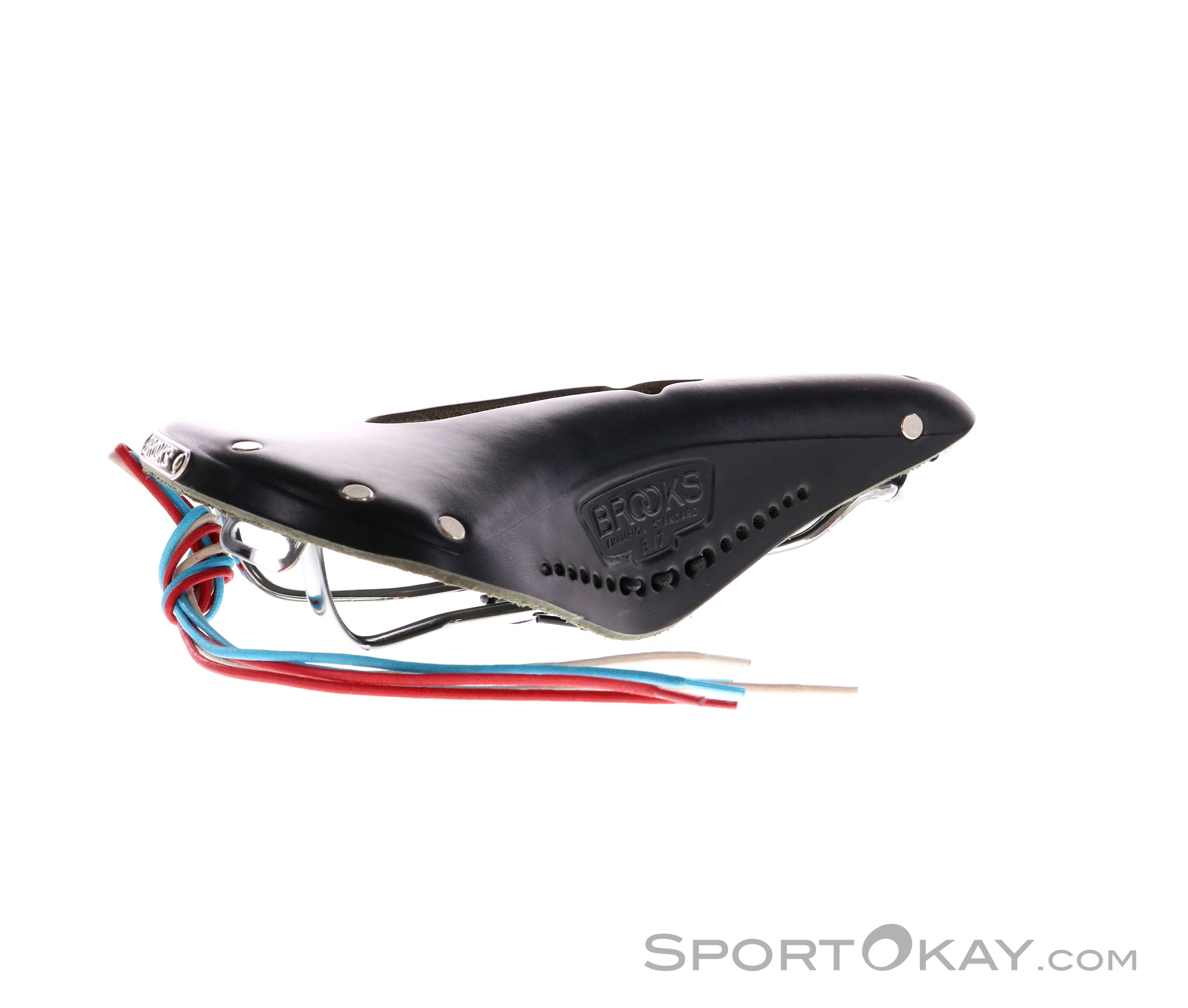 Brooks England B17 Carved Leather Bike Saddle - Handcrafted Cut-Out Saddle With Pressure Relief