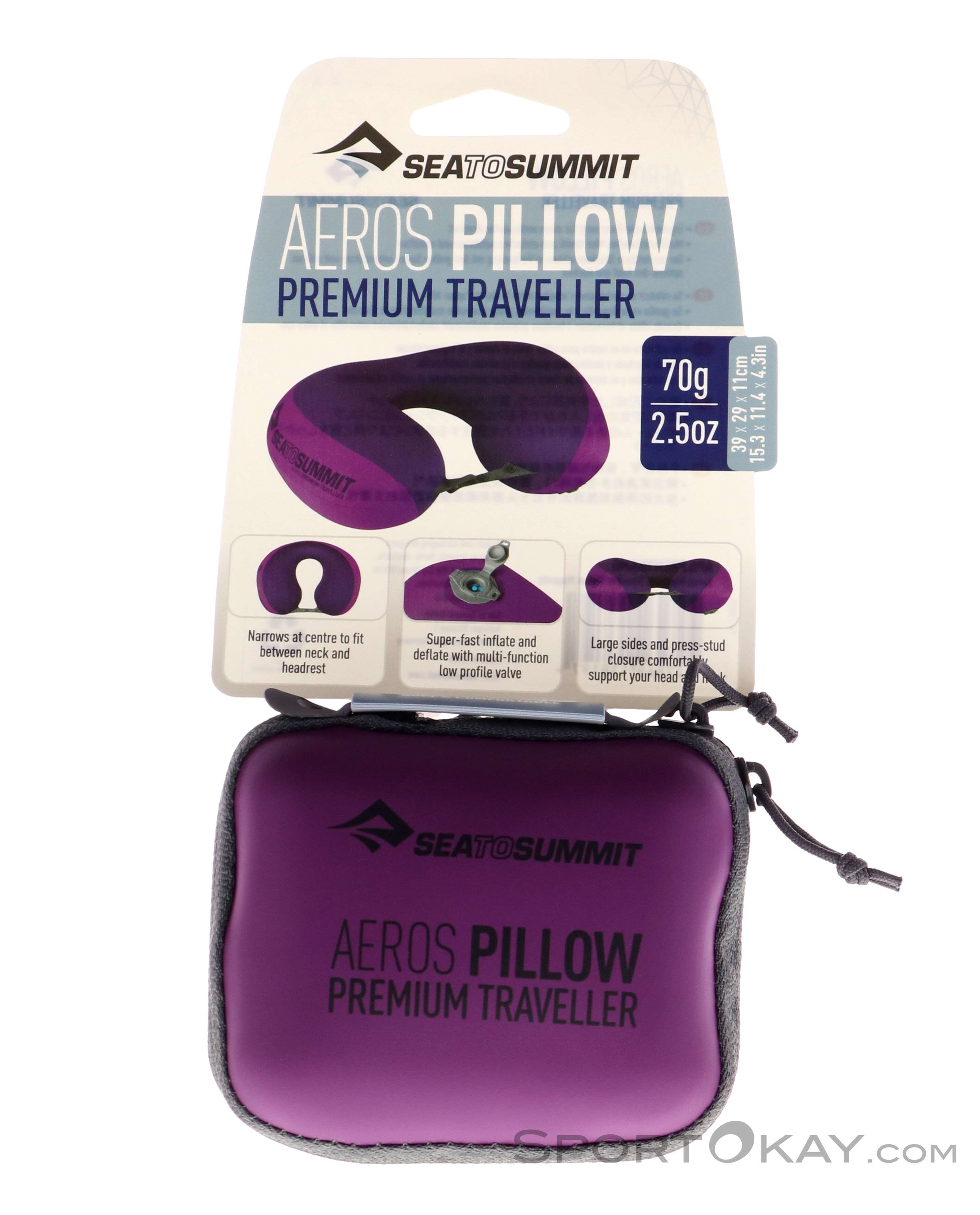 Sea to Summit Aeros Premium Traveller Travel Pillow