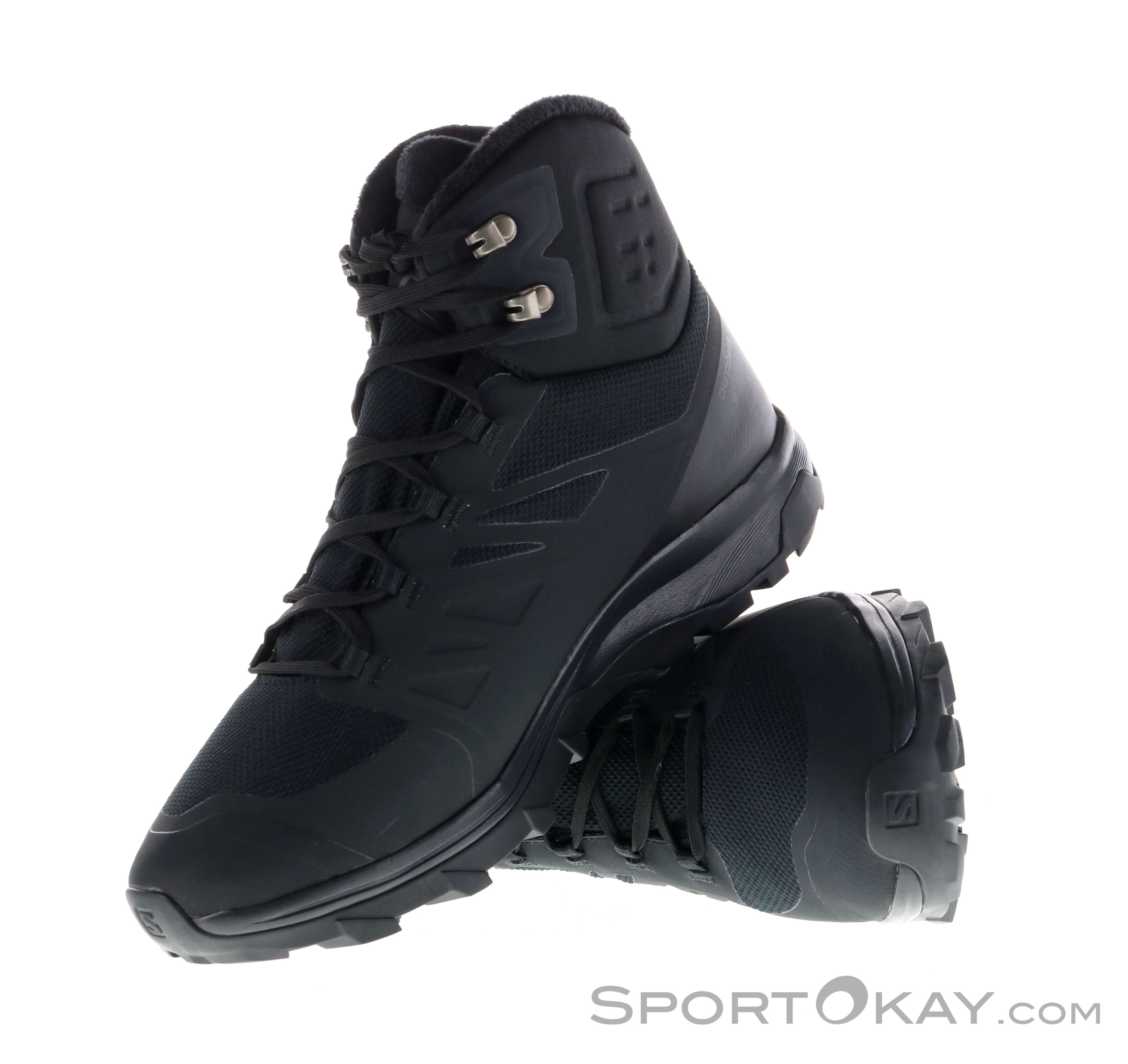 Black Salomon Outblast Womens Outblast Thinsulate Climasalomon