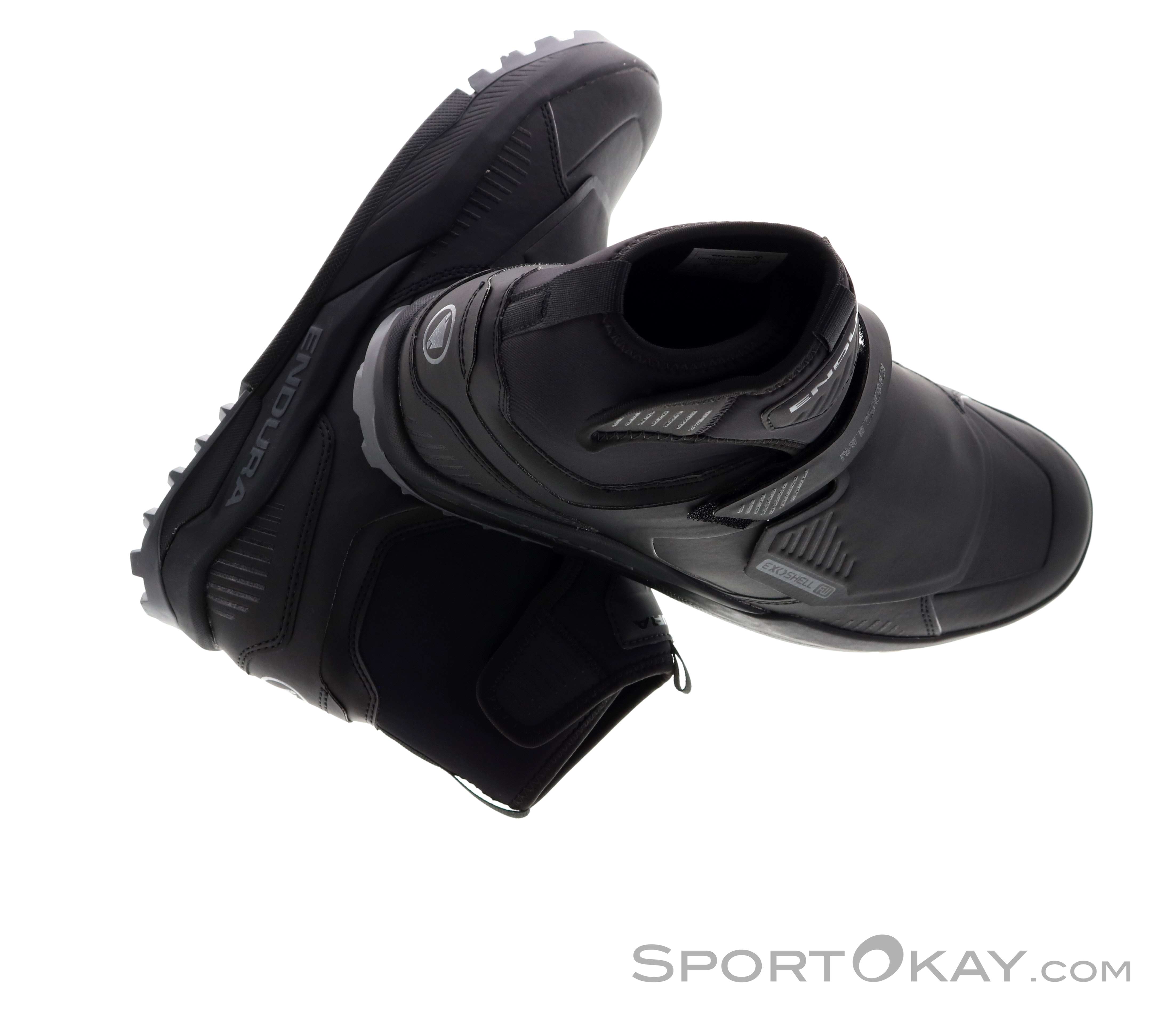 Scarpe MTB Endura MT500 Burner Clipless Waterproof Uomo - Nero, Taglia 46, Impermeabili Per Bici Da Montagna - 2