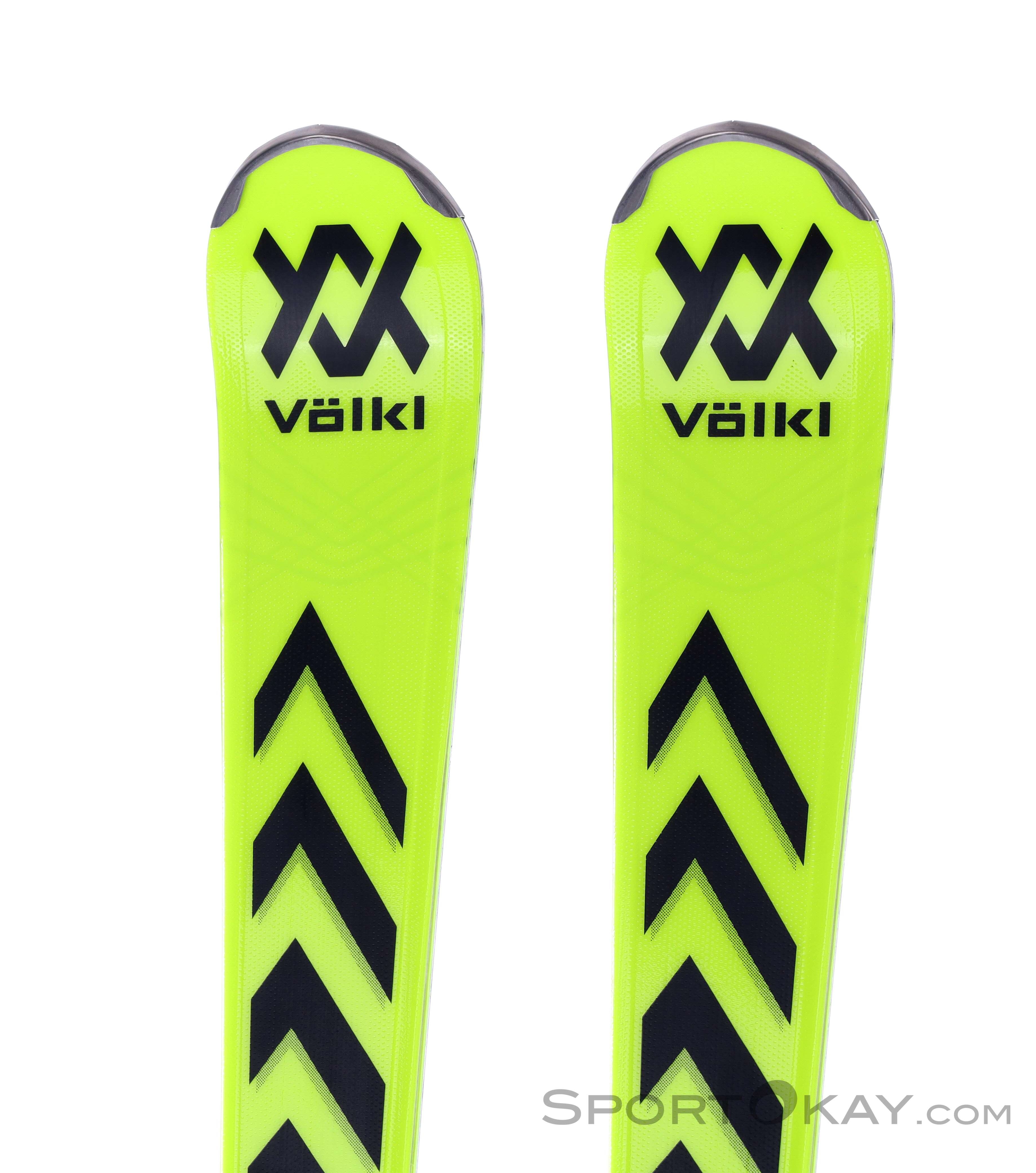 Völkl Racetiger SC Yellow + vMotion 12 GW Ski Set 2024 - Ski Sets