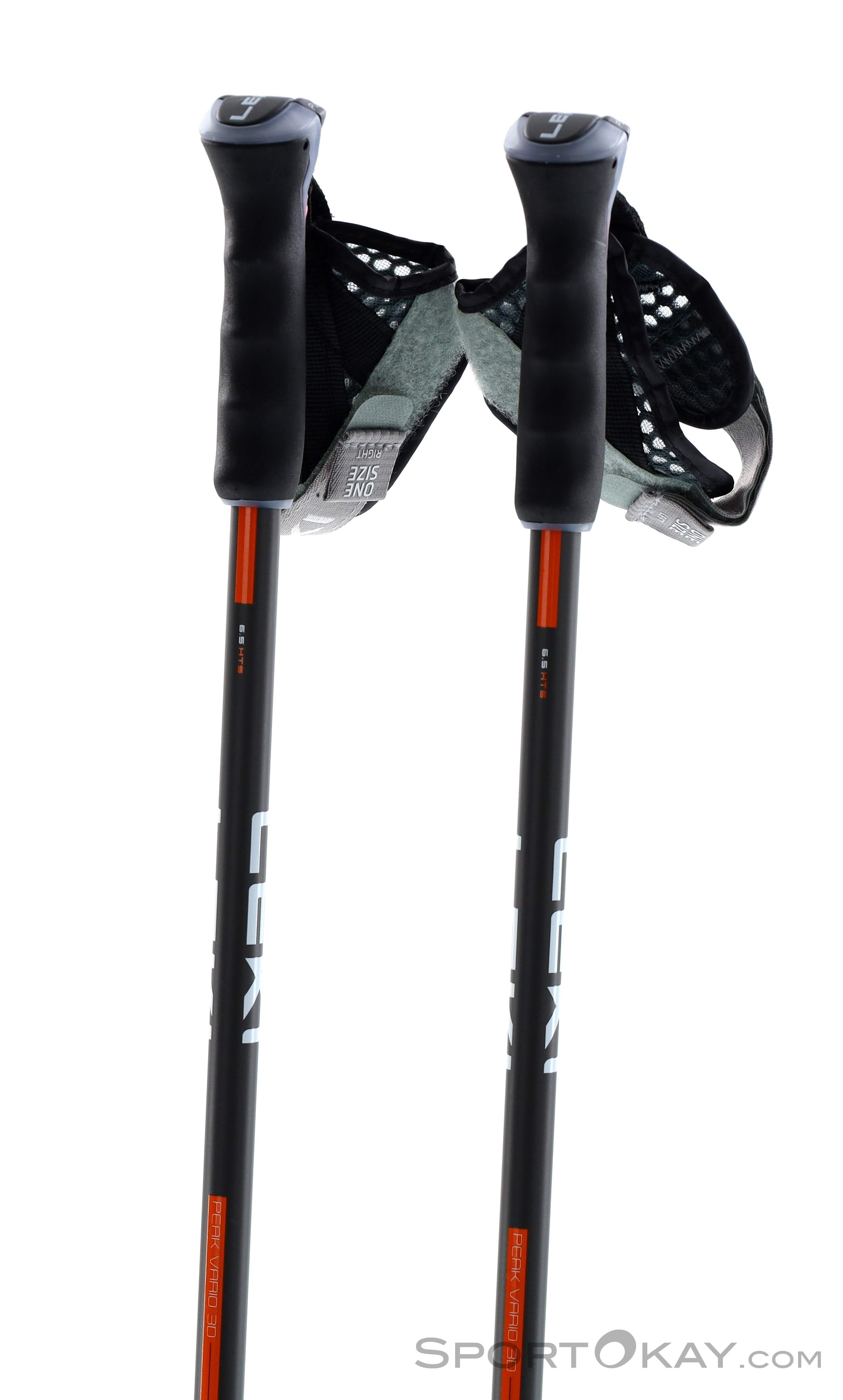 Leki Peak Vario 3D 110-140cm Ski Poles - Alpine Ski Poles - Ski