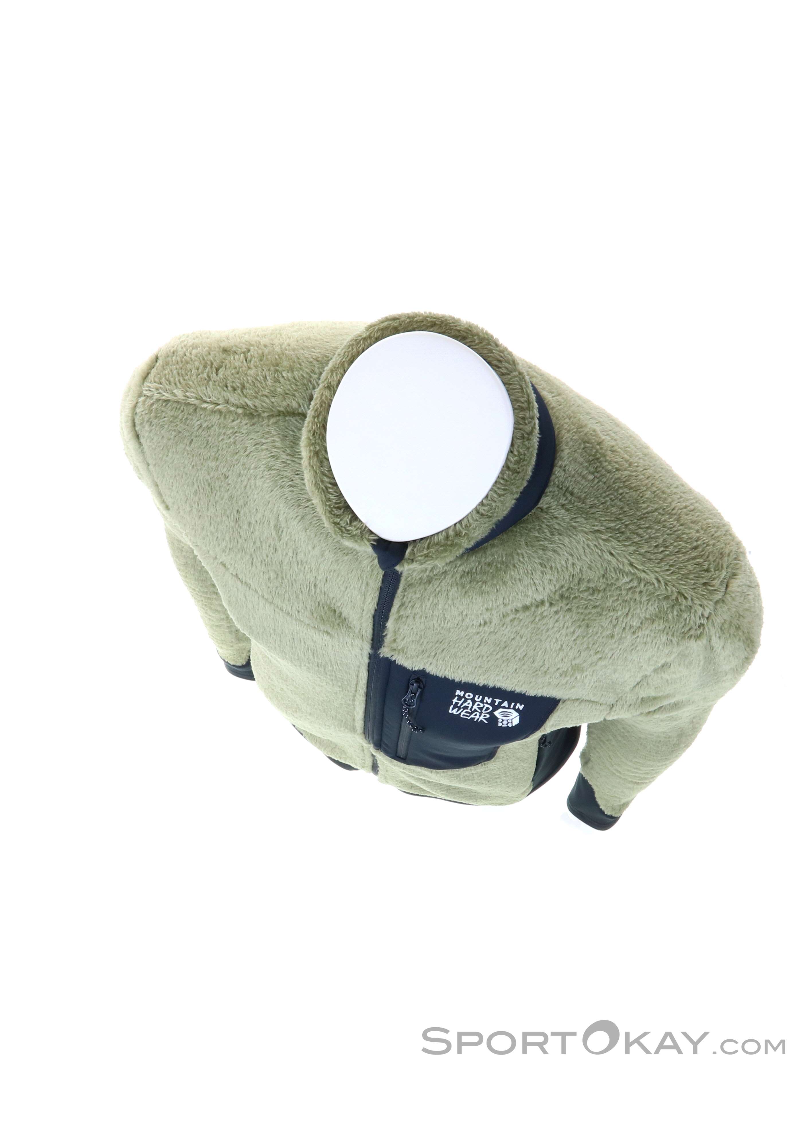 Gilet Polaire Mountain Hardwear – Homme, Taille L, Polartec High Loft, Fermeture éclair Intégrale