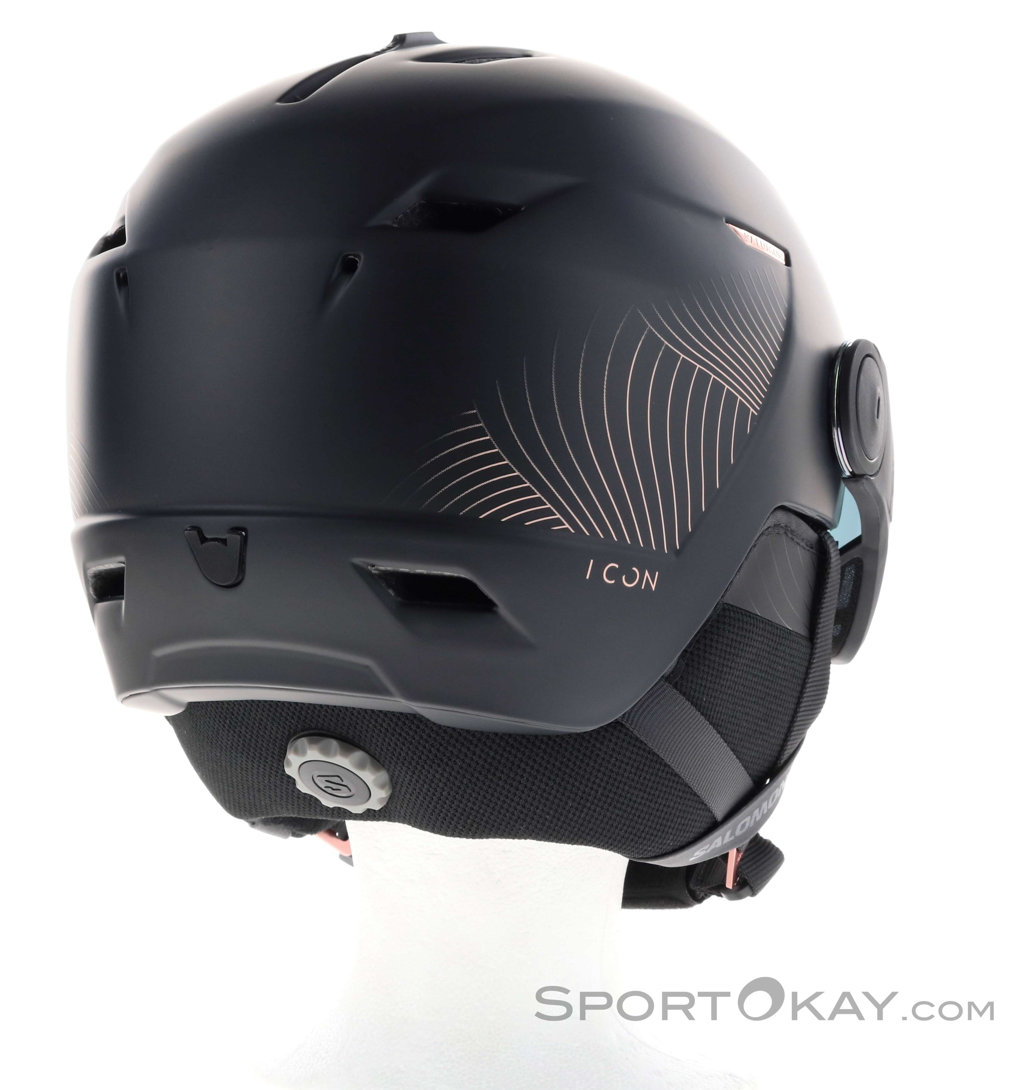 Salomon Icon LT Visor Women Ski Helmet - Ski Helmets - Ski Helmets