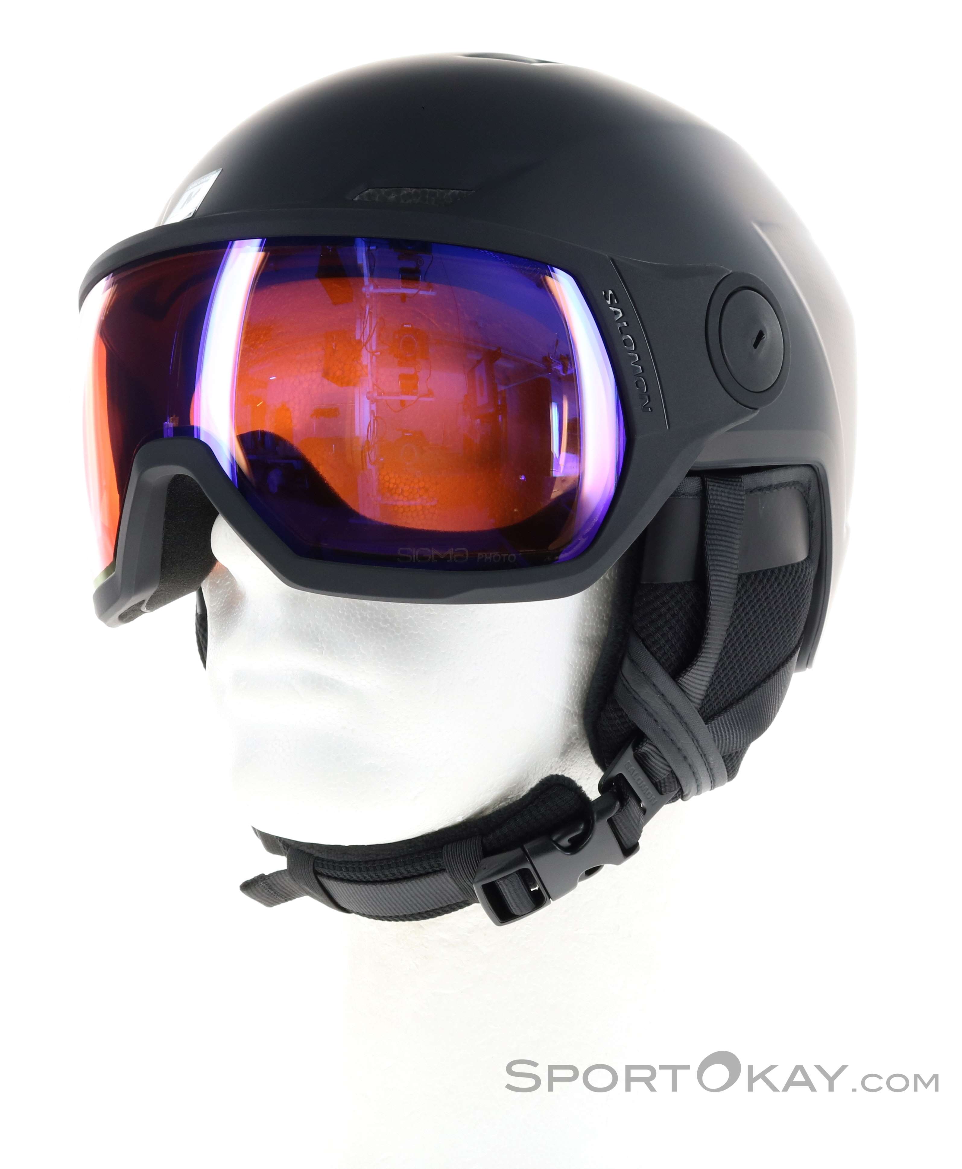 Salomon Pioneer LT Visor Photo Sigma Ski Helmet - Ski Helmets