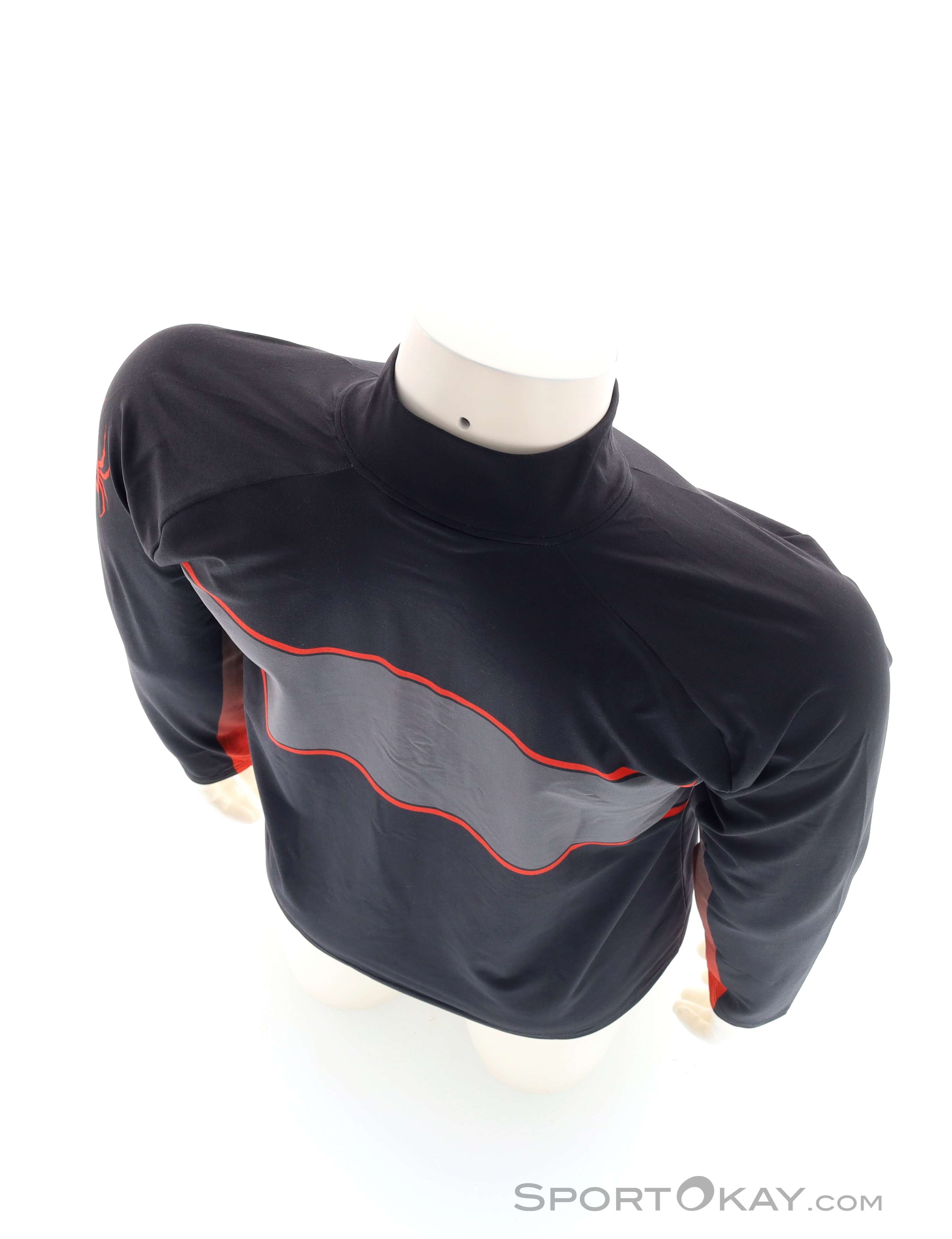 Spyder Skipully Rood heren (PARAMOUNT 1/2 ZIP - 38A125314