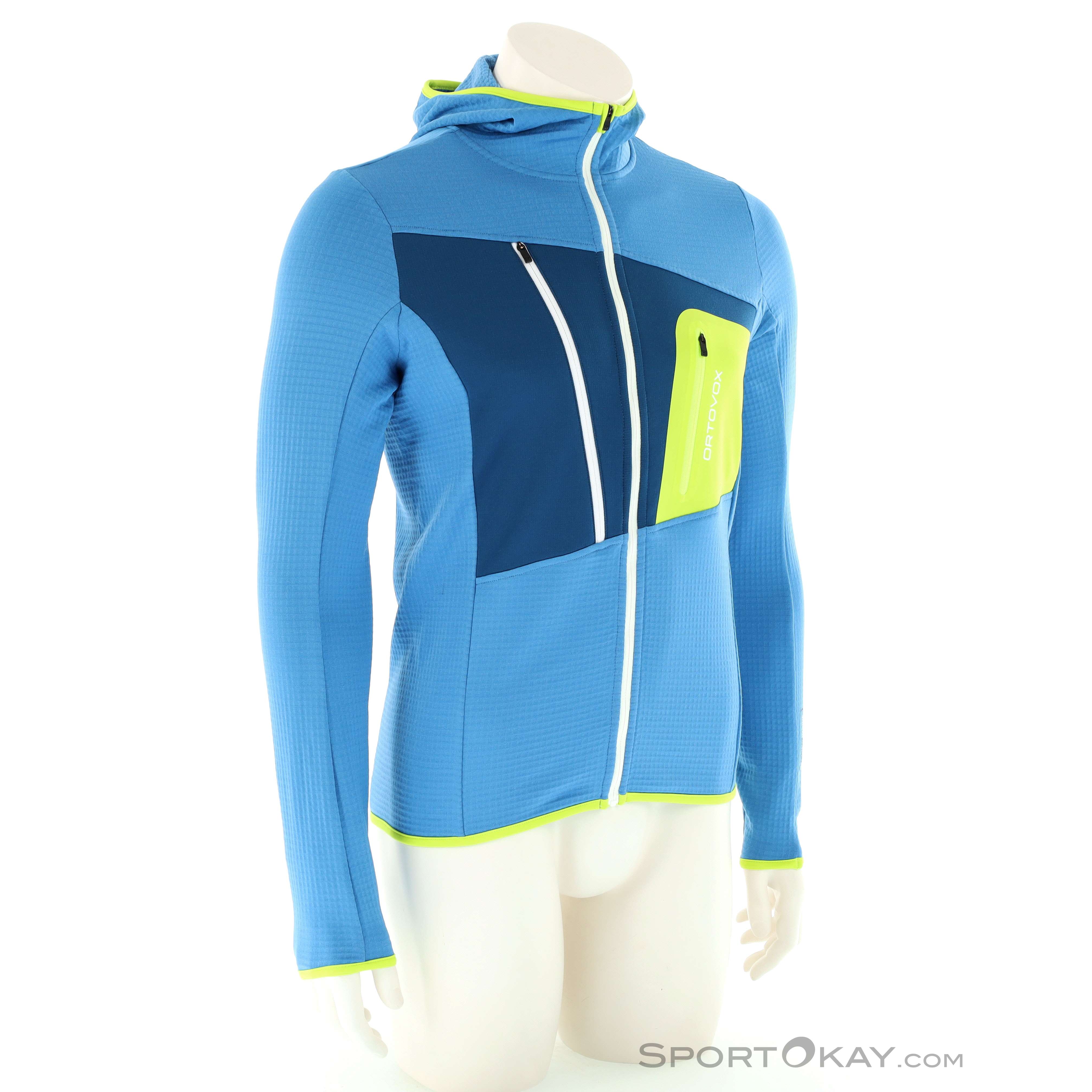 Fleece Vest Ortovox Fleece Grid Herren Ortovox Fleece Grid Mens