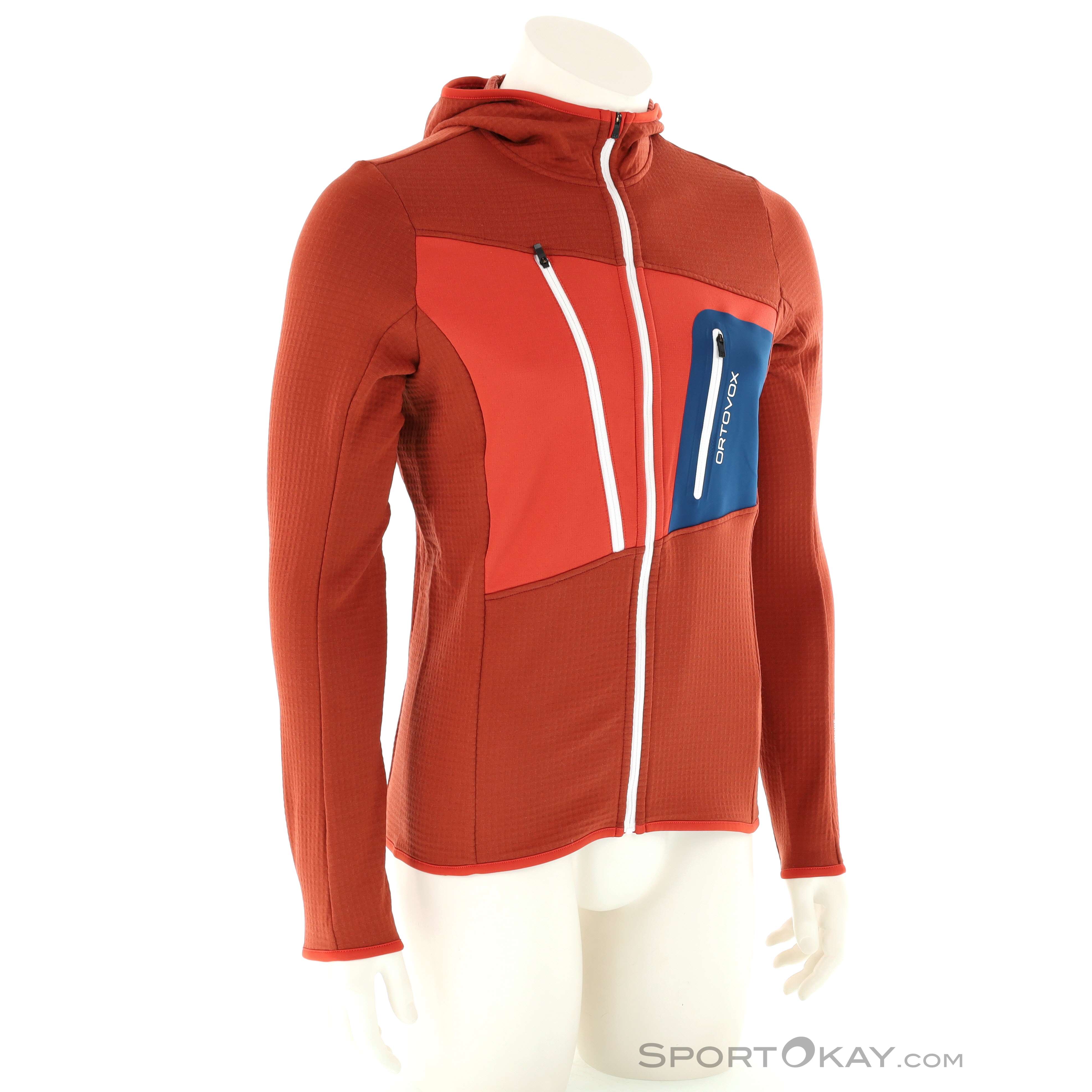 Ortovox Fleece Grid Mens Sweater Sweaters Outdoor Clothing