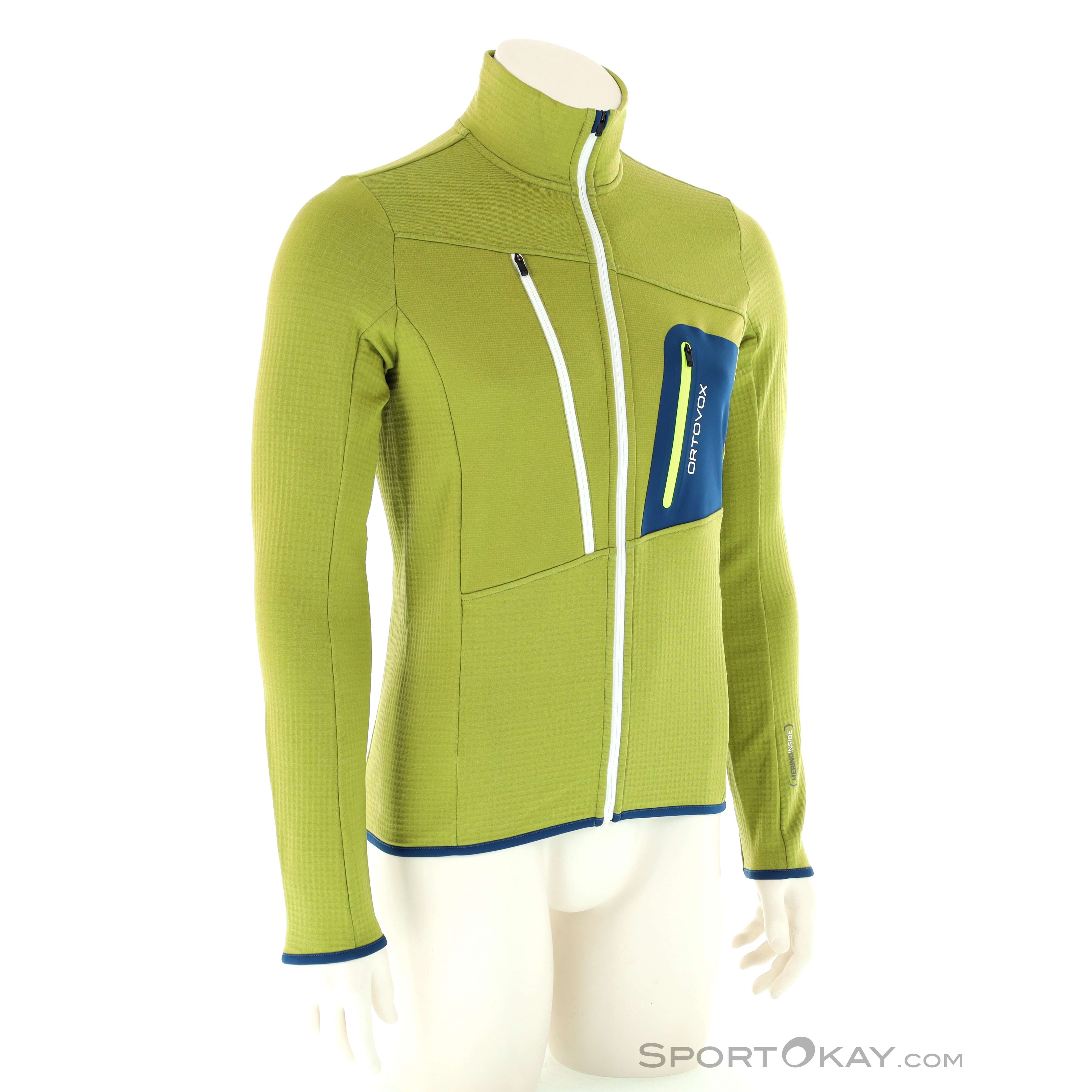 Ortovox Fleece Grid Herren Fleecejacke Sweater