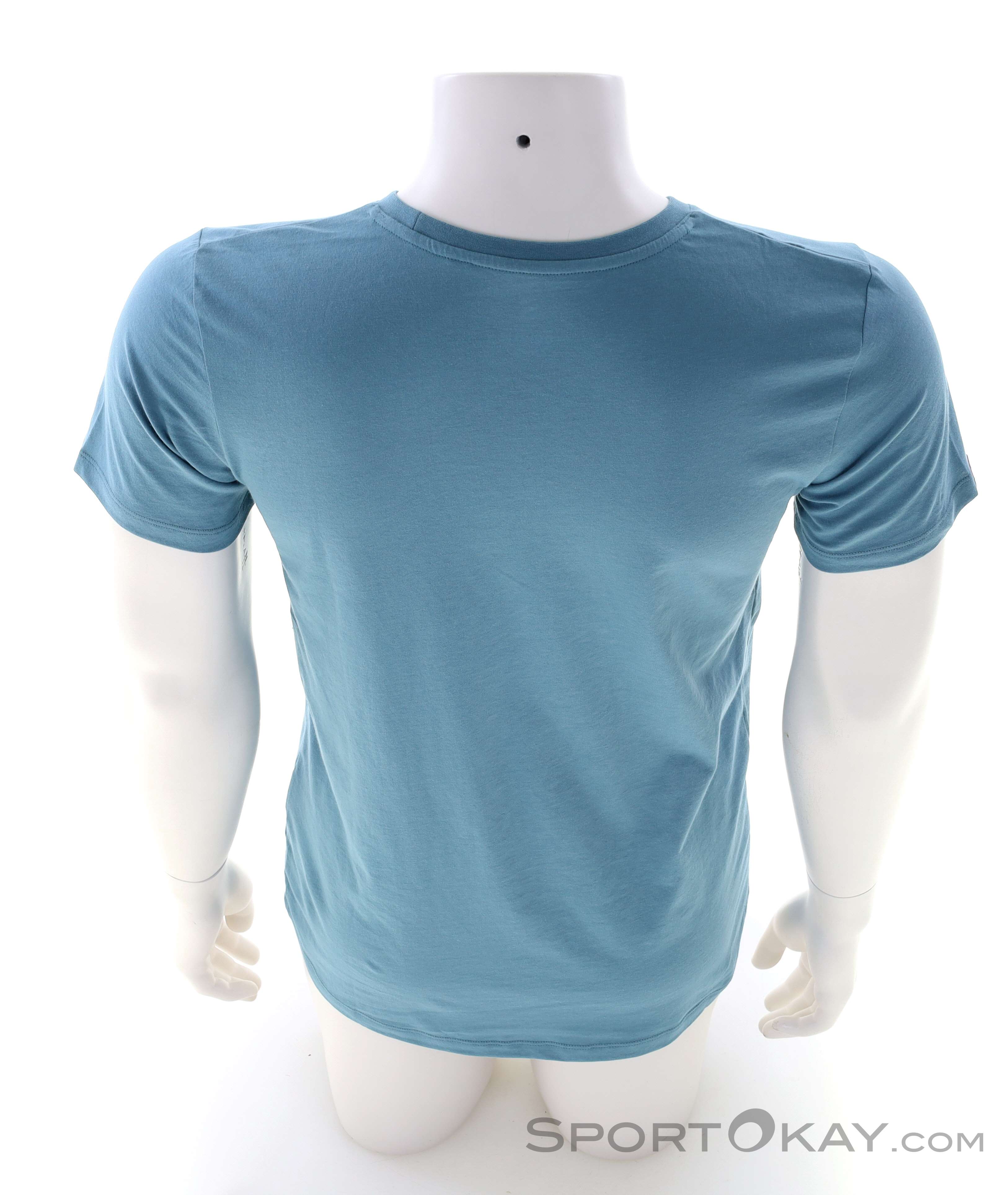 Ocún Classic T - T-Shirt Heren - Bus Stone - Blue Hydro Ocún Classic T - T-Shirt Heren - Bus Stone - Blue Hydro