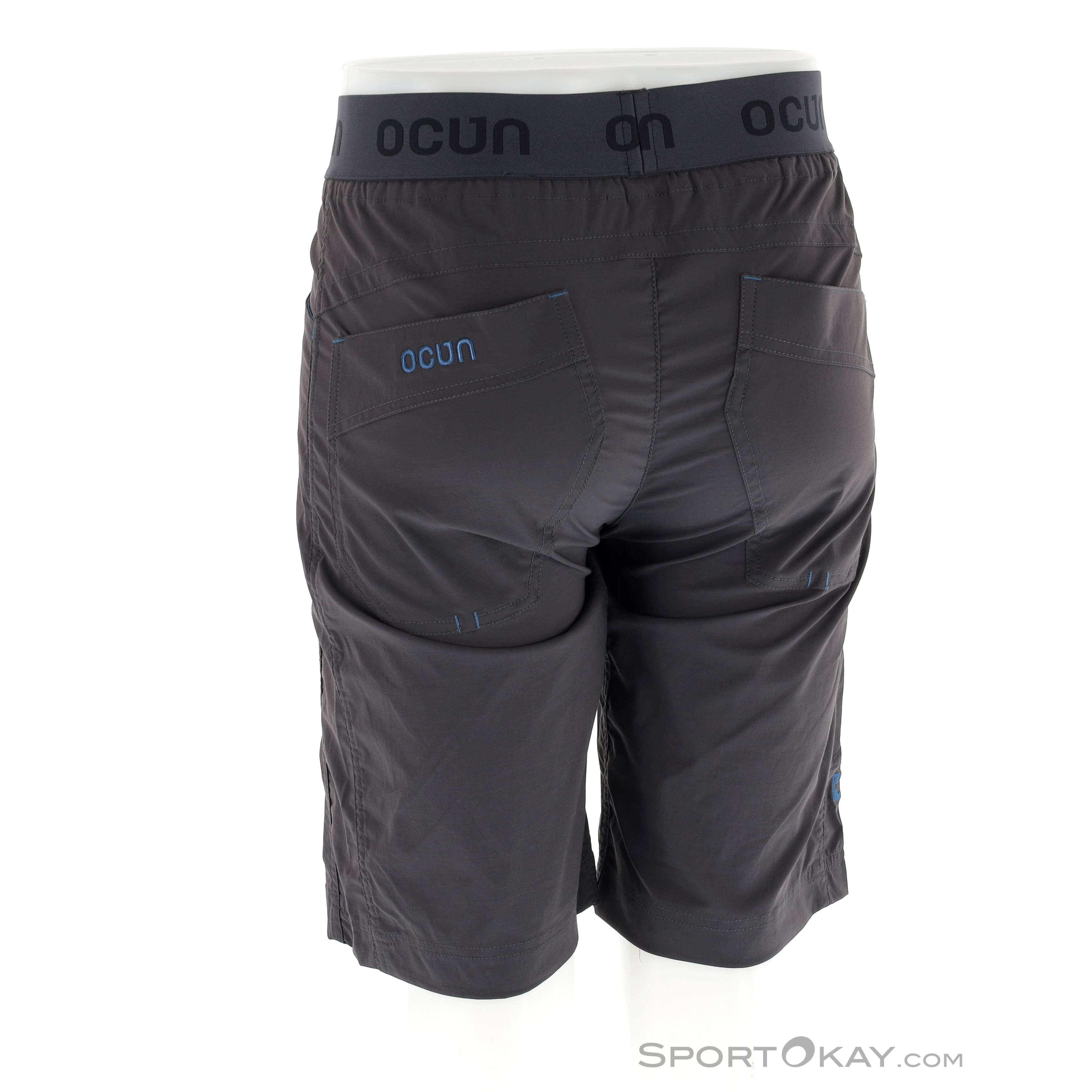 Ocun Herren Mánia Eco Shorts - Perfekte Bergsport-Hose In Anthracite/Dark Navy