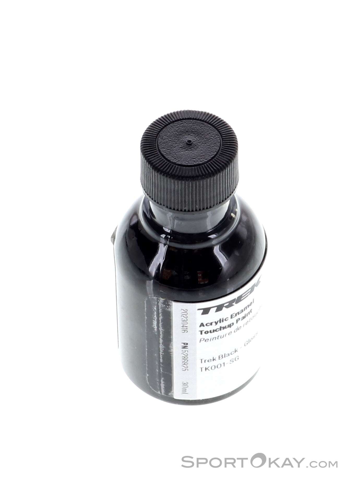 30ML Trek Bicycle Touch Up Paint In Gloss Black - Scratch Repair Kit For Bike Frames | MYLDAN Brand