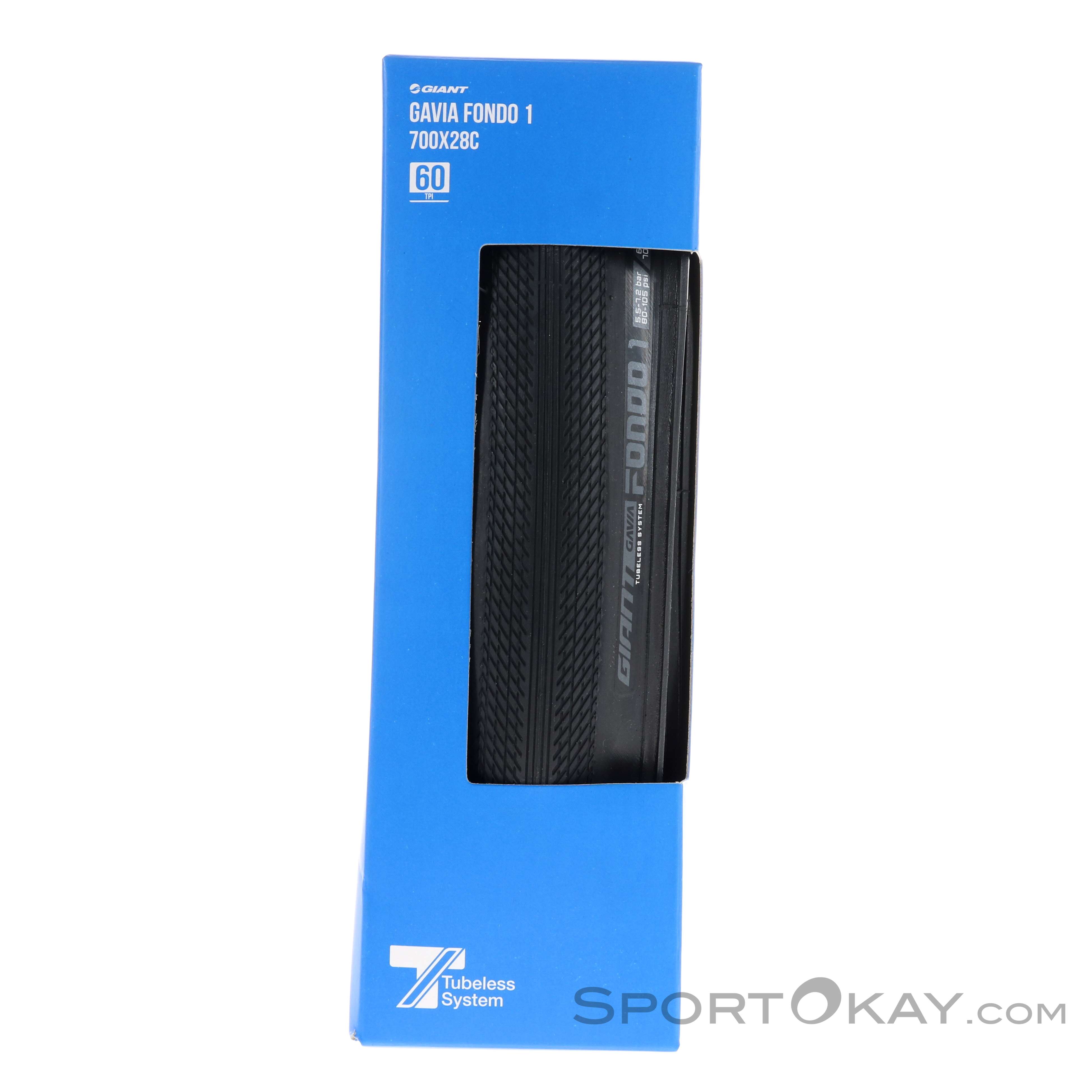 Giant Gavia Fondo Tubeless Tire Tire Tube Components