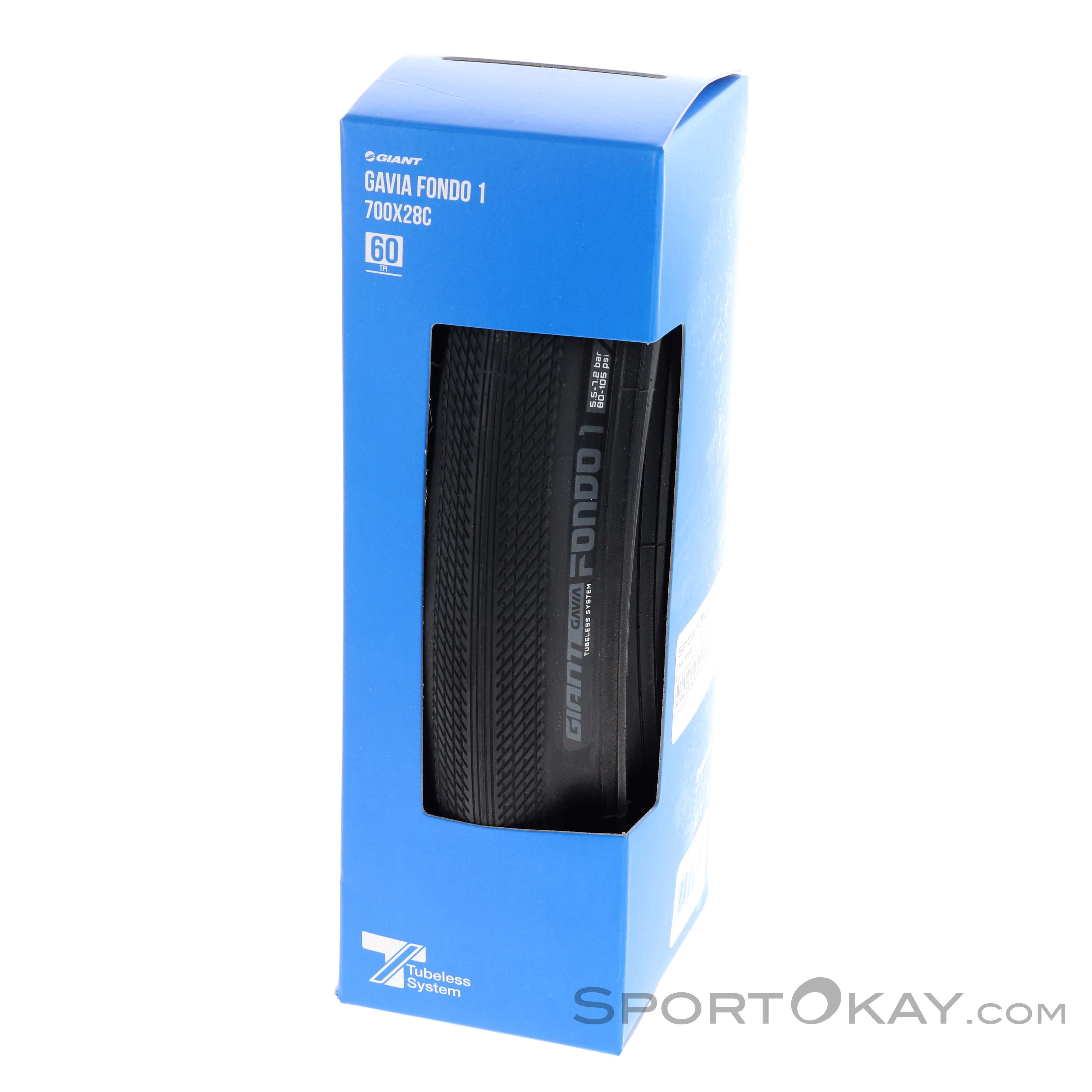 Giant Gavia Fondo 1 Tubeless Reifen - Reifen & Schlauch