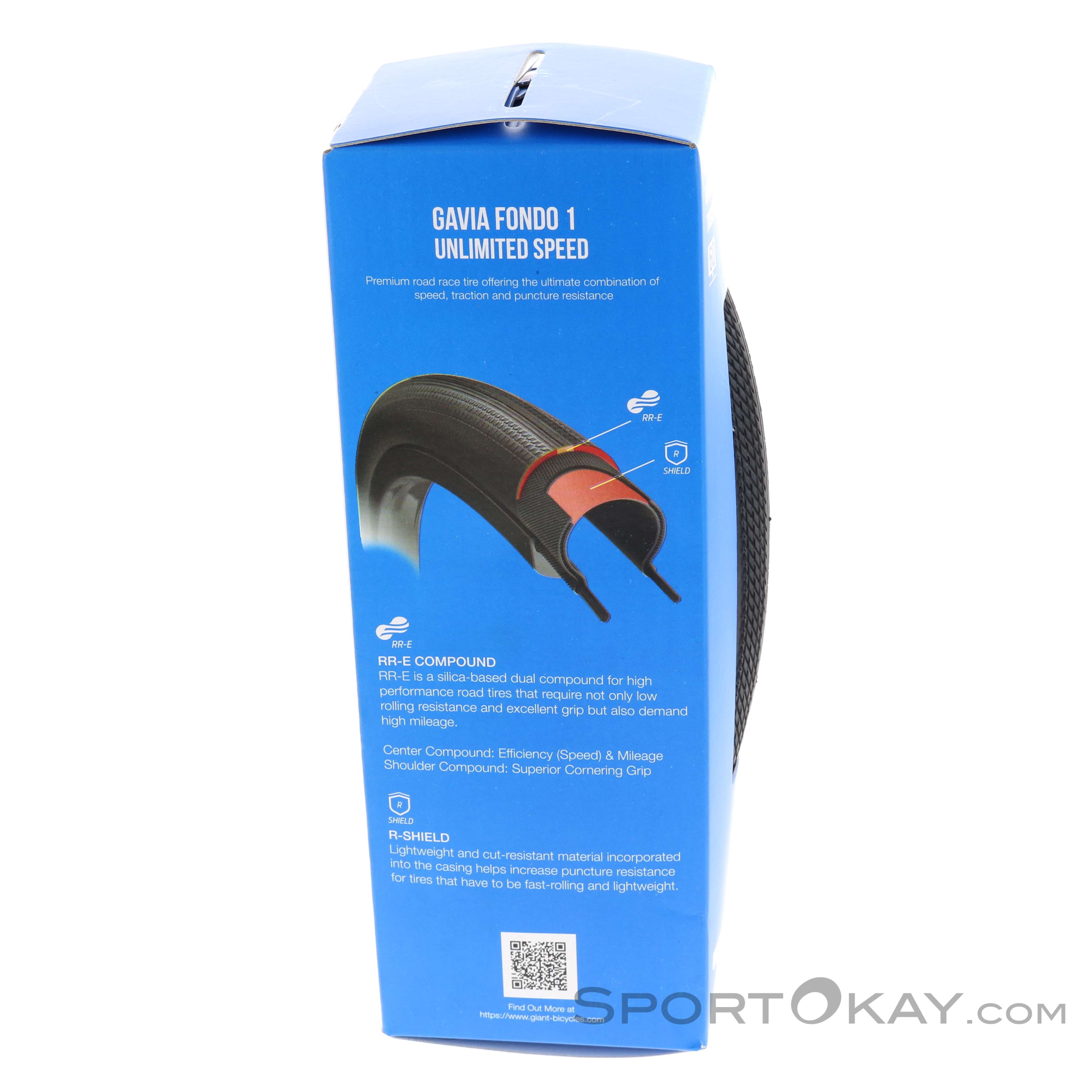 Giant Gavia Fondo Tubeless Tire Tire Tube Components