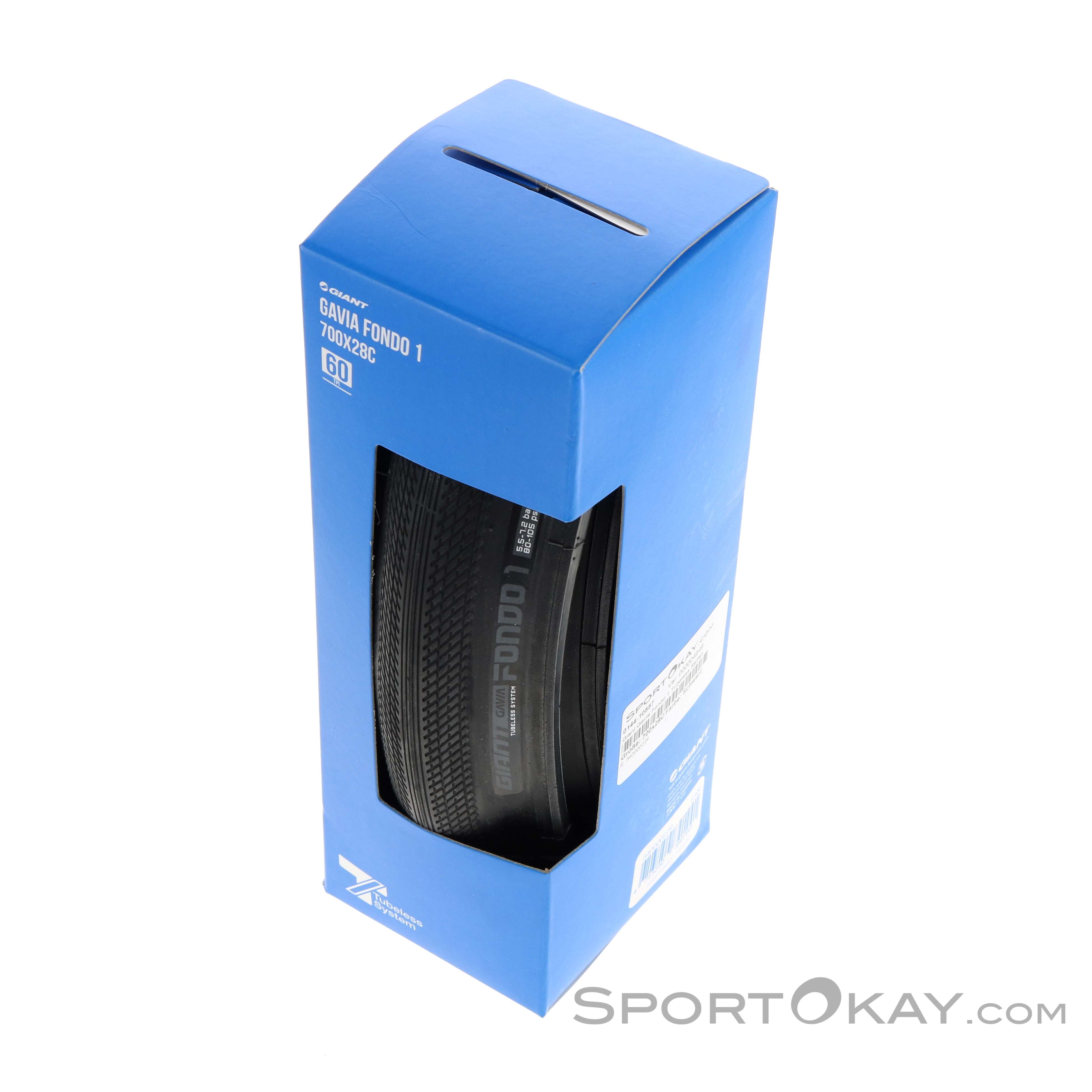 Giant Gavia Fondo Tubeless Tire Tire Tube Components