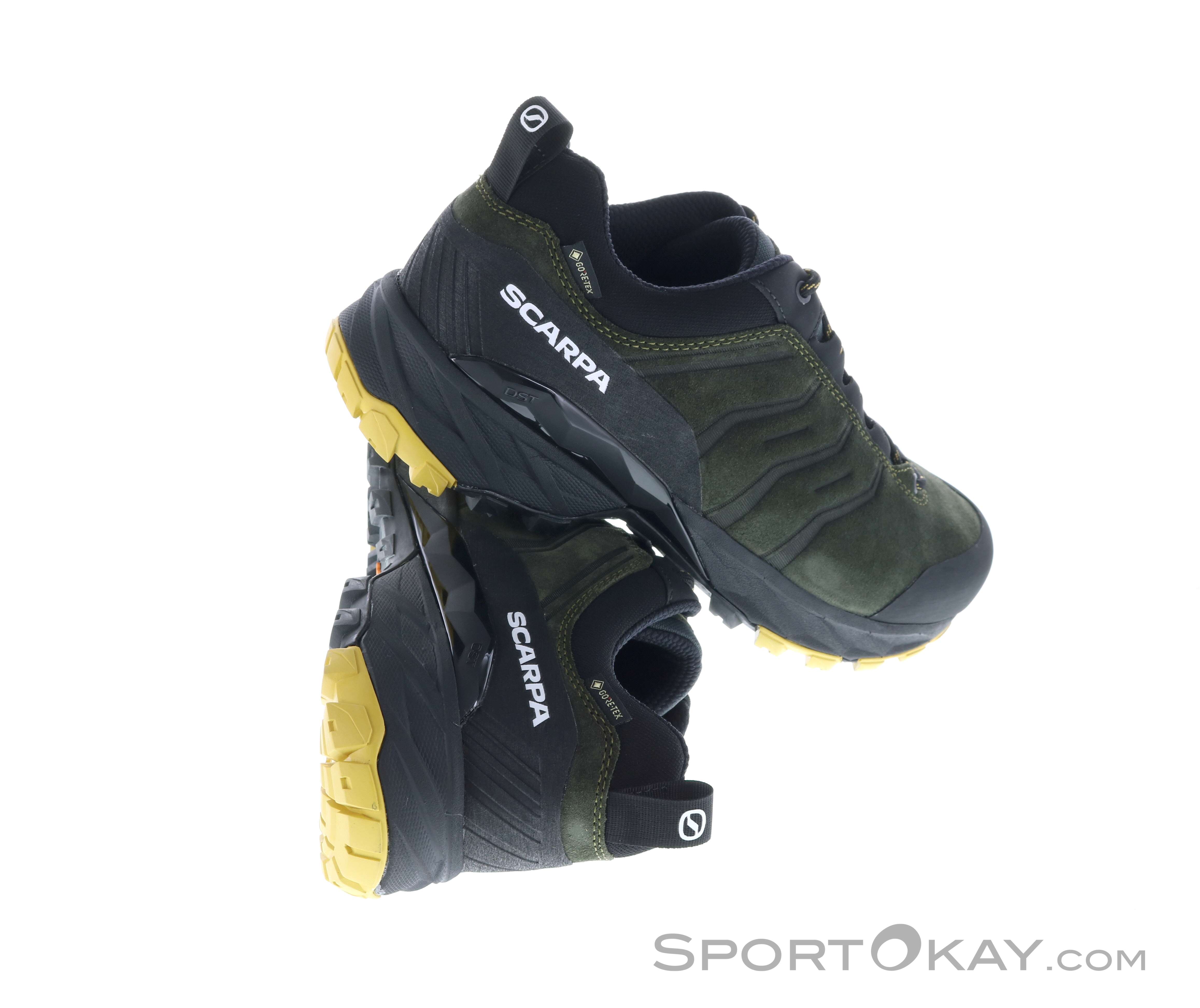 Scarponcini SCARPA Rush Trail GTX Uomo – Taupe/Mango – Nuovi In Scatola