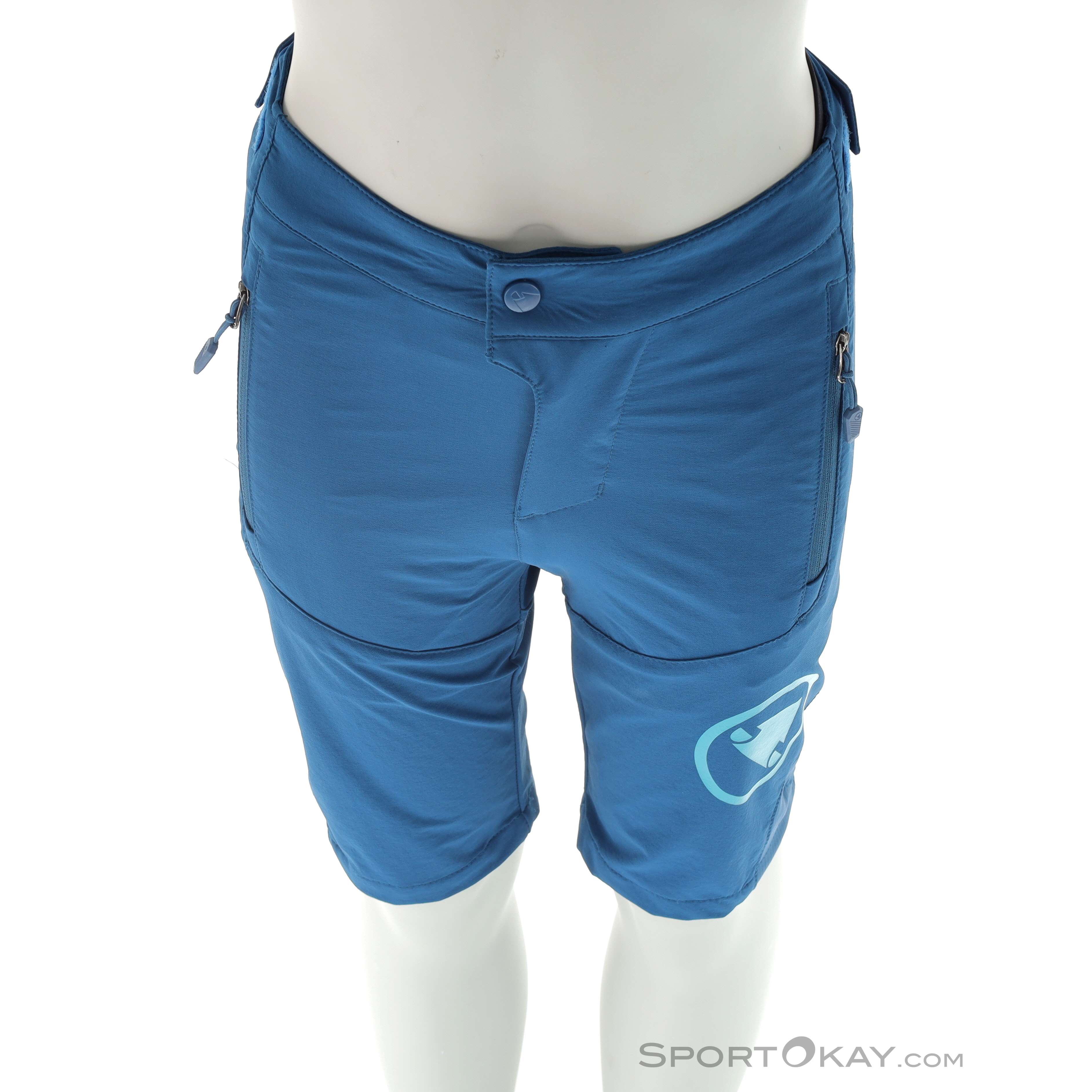 Short De VTT Endura Mt500jr Pour Garçon - Doublé, Avec Protection - Nylon Durable - Poches Zippées - Taille élastique